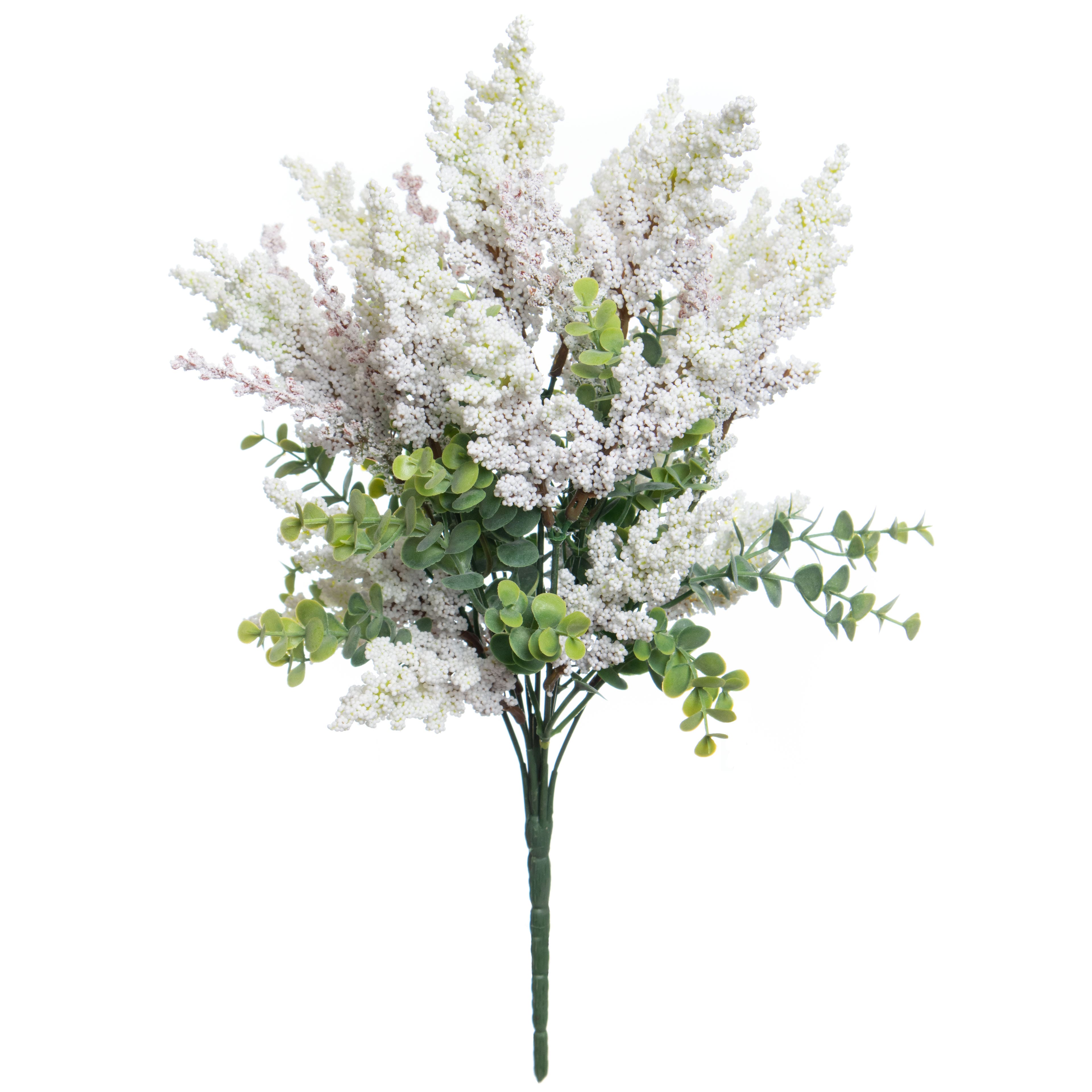 15&#x22; Cream Heather Bush by Ashland&#xAE;
