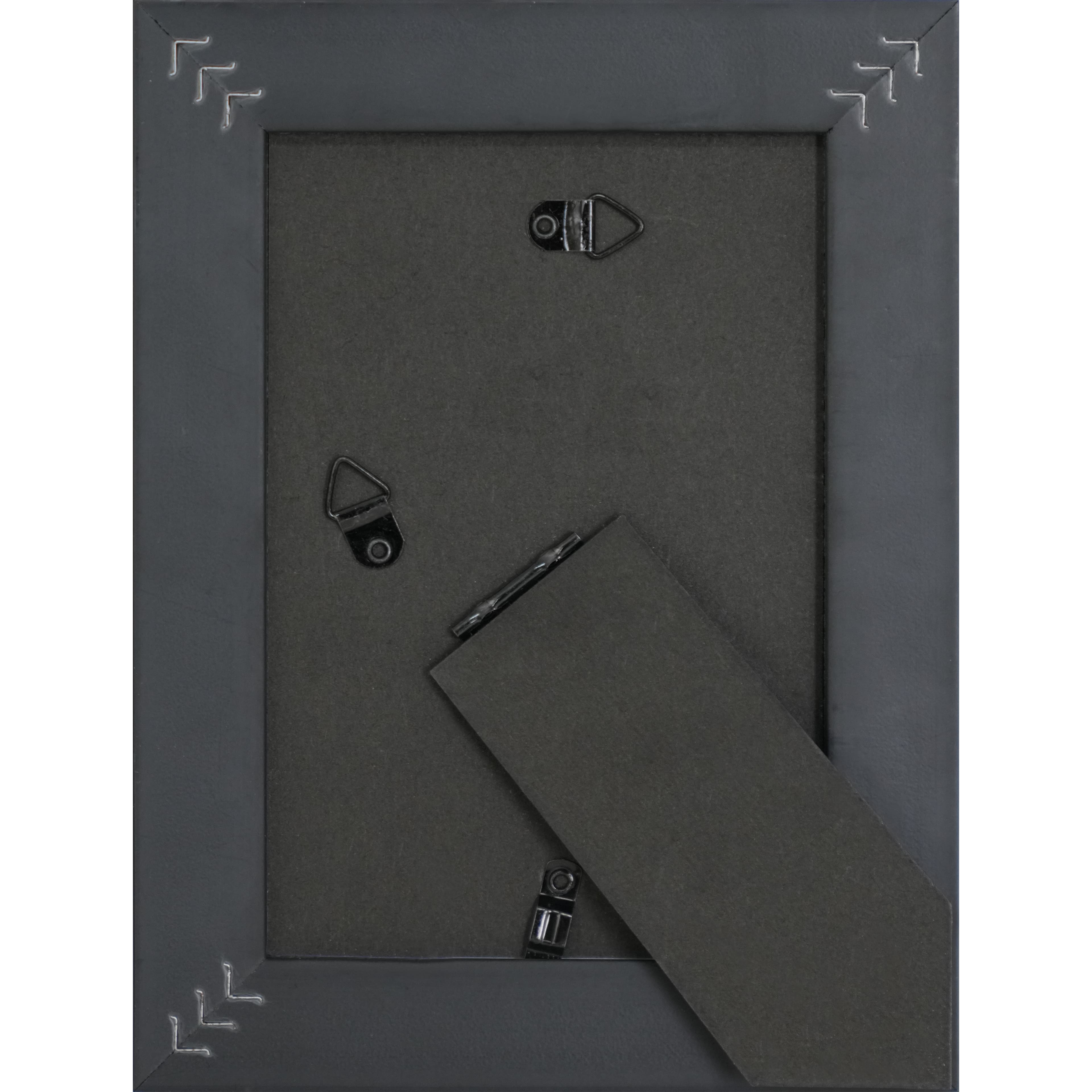 6 Pack: Expressions™ Black Frame with Gold Inner Trim by Studio Décor®