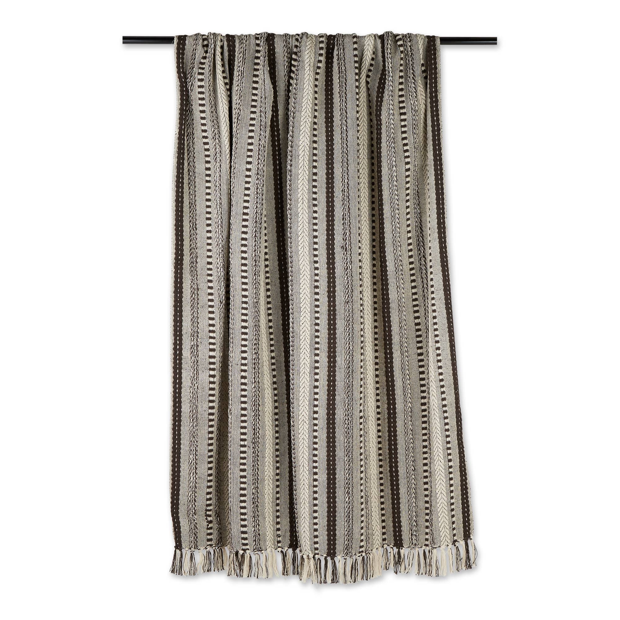 DII&#xAE; Braided Stripe Throw