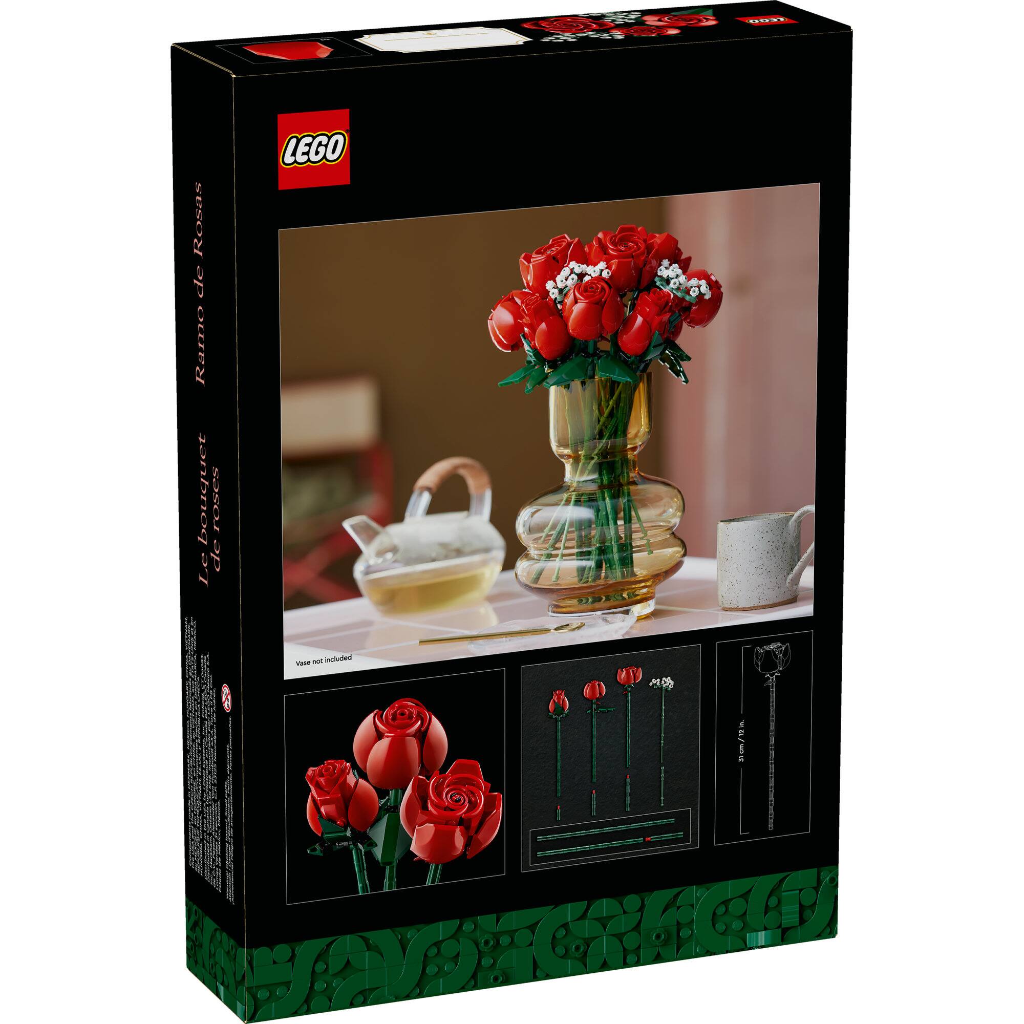LEGO&#xAE; Botanicals Bouquet of Roses Building Set 10328