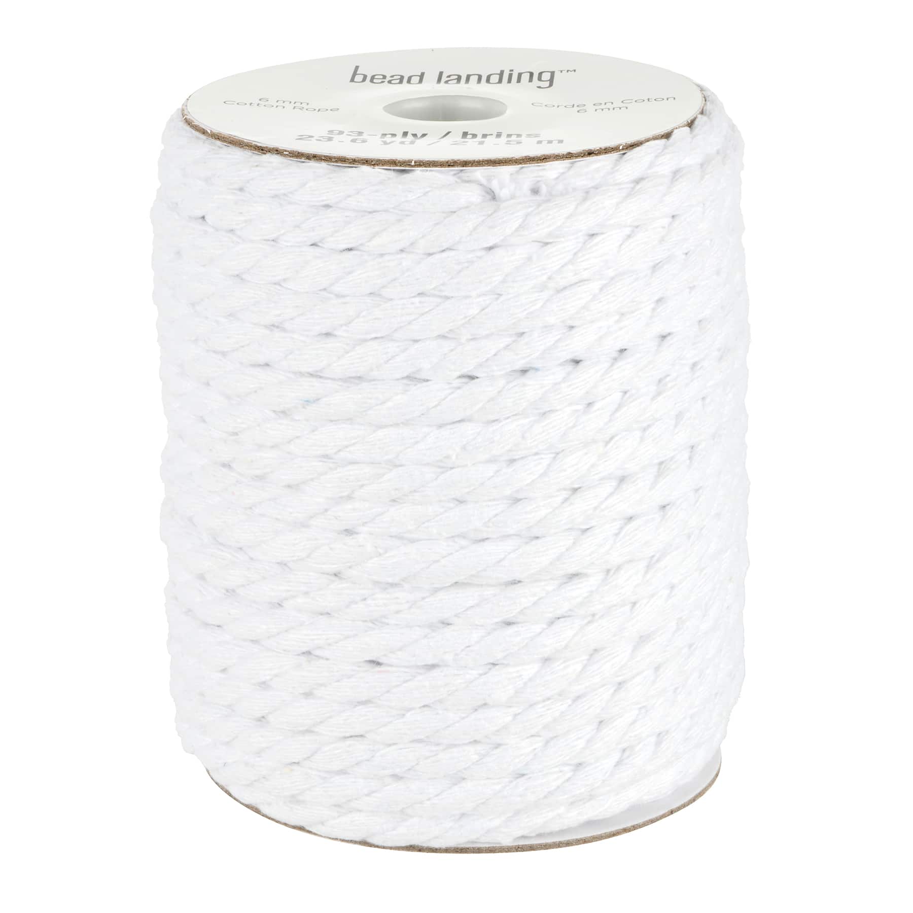 3mm White Cotton Macramé Cords by Bead Landing™ 