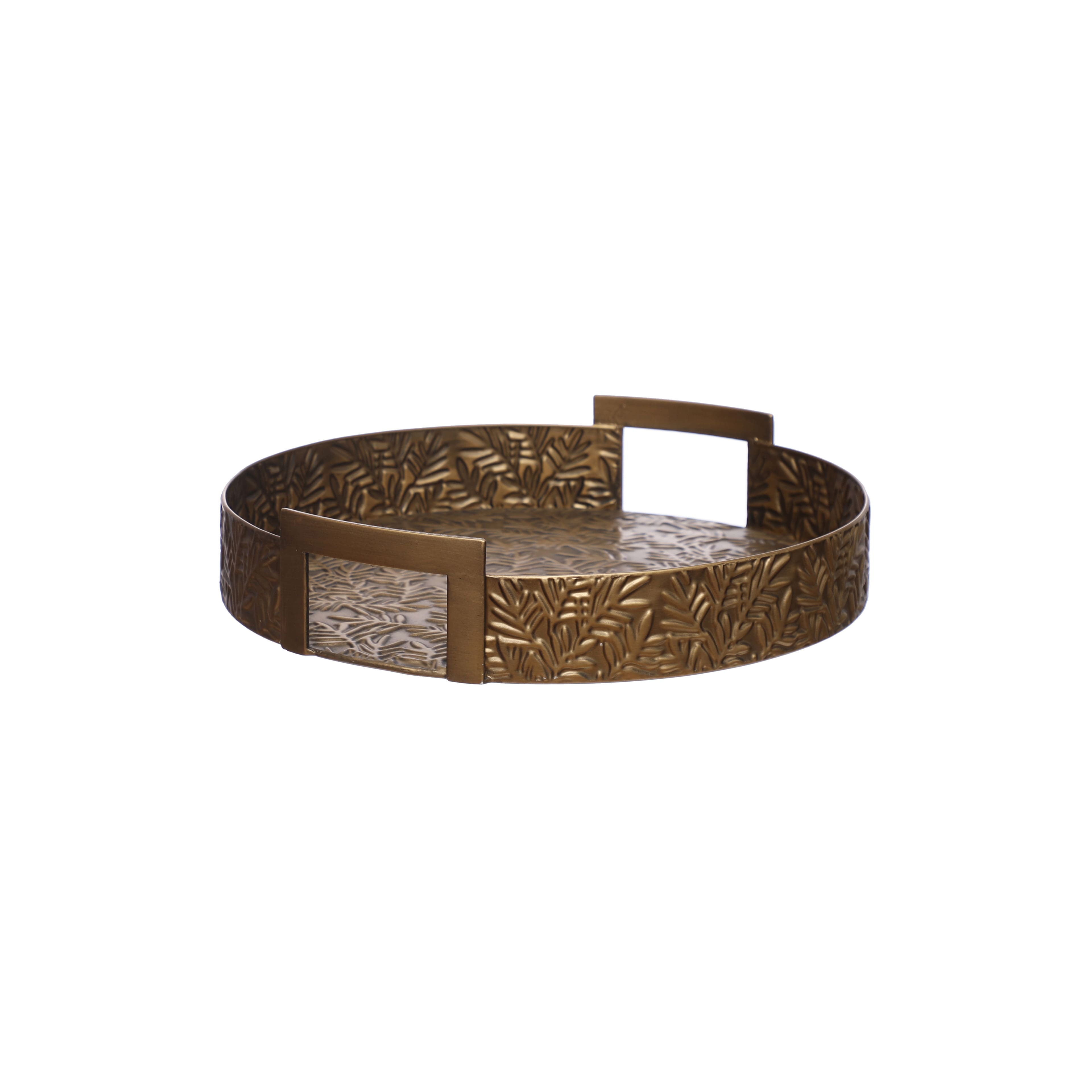 Gold Round Tray by Ashland&#xAE;