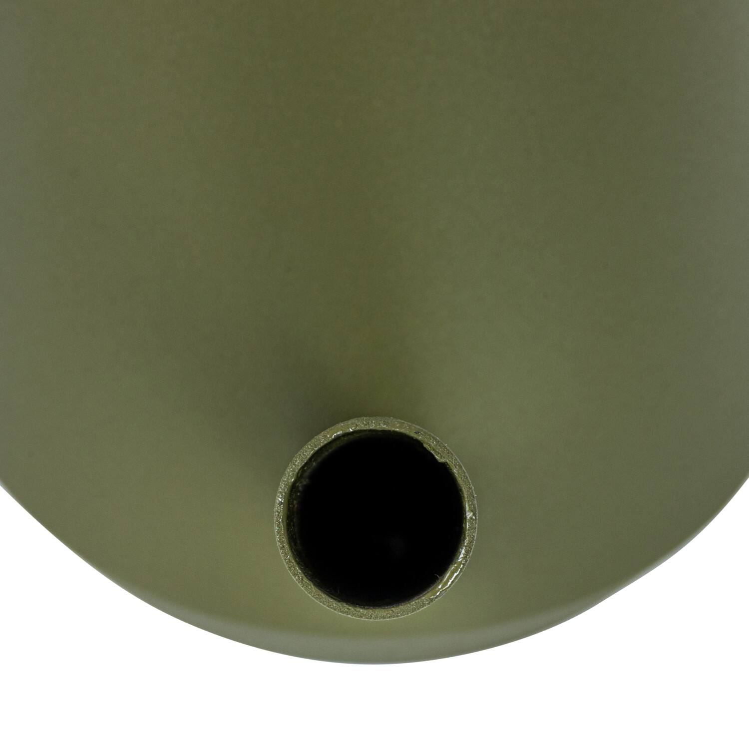 Hello Honey&#xAE; 11.5&#x22; Matte Green Textured Metal Garden Watering Can