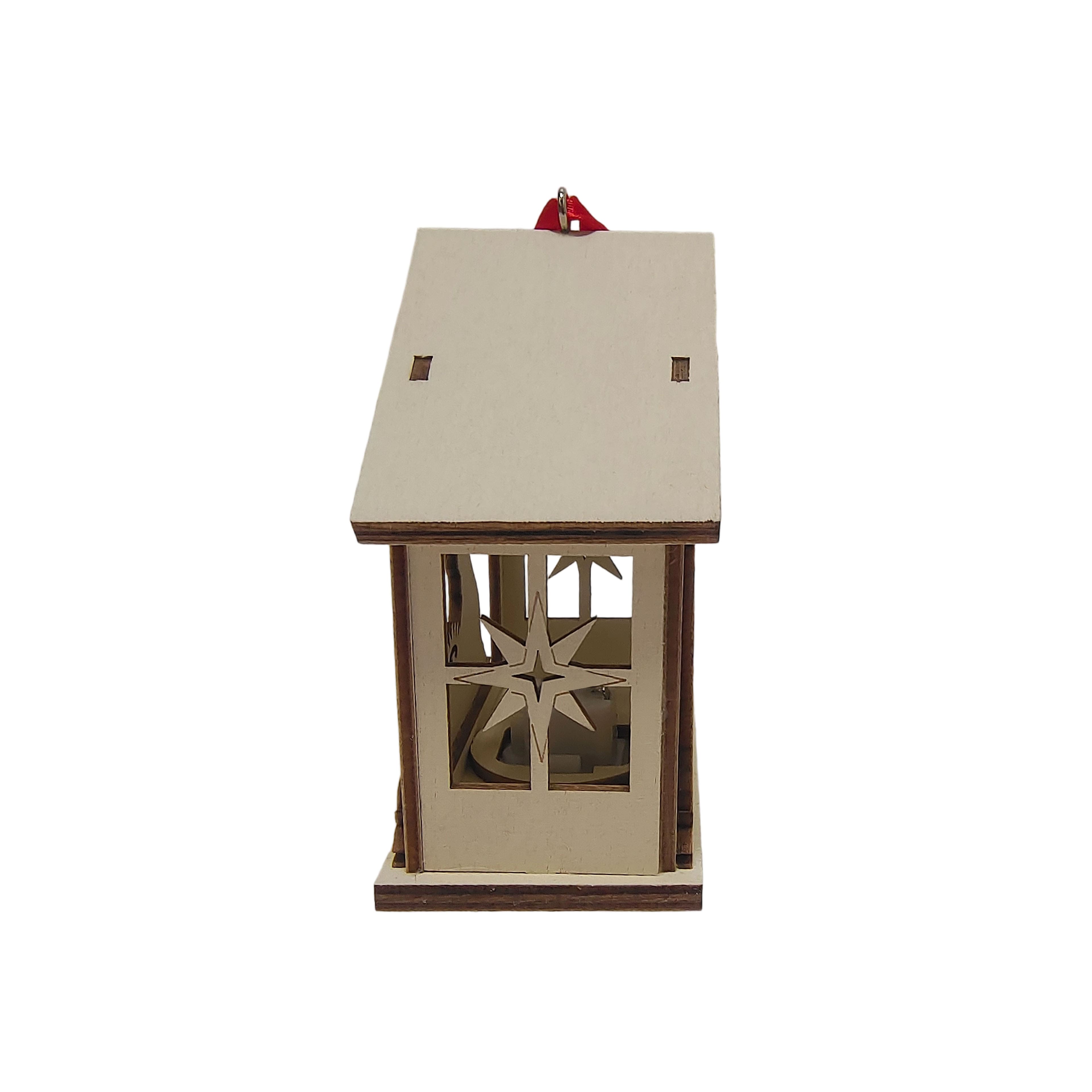 3.75&#x22; Unfinished Nativity Scene DIY LED Ornament by Make Market&#xAE;