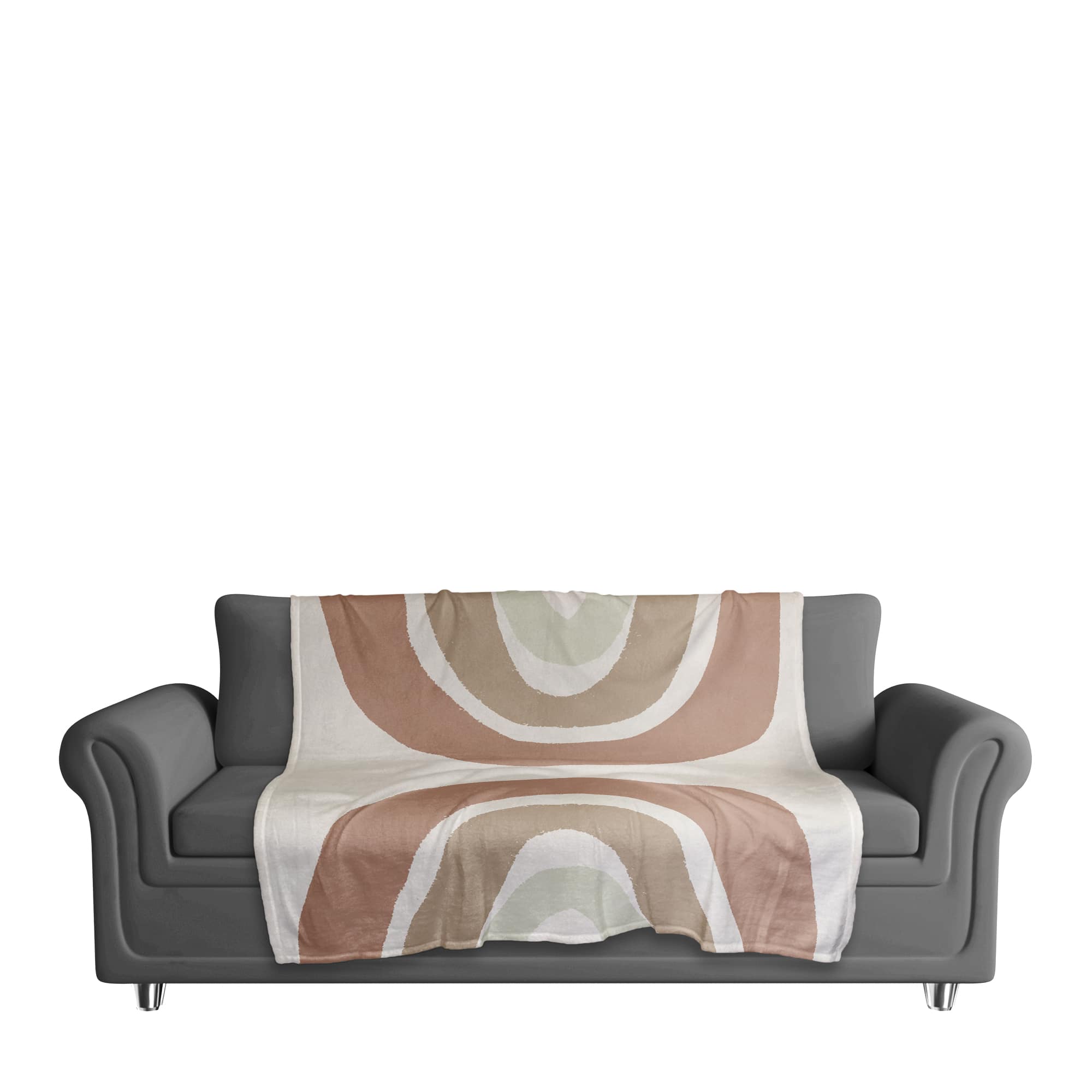 Sepia Rainbow 50" x 60" Coral Fleece Blanket