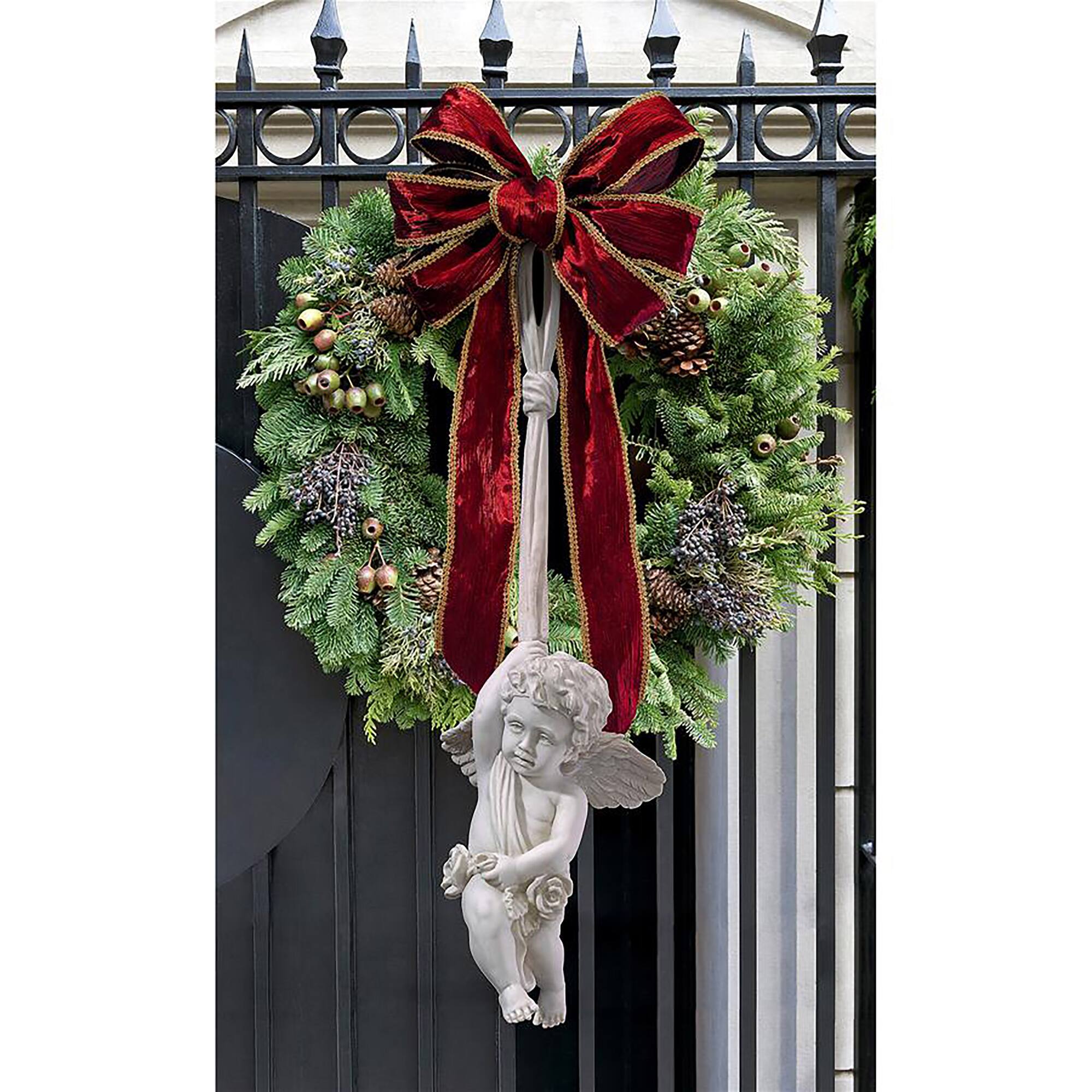 Design Toscano 26.5&#x22; Angelic Play Hanging Sculpture