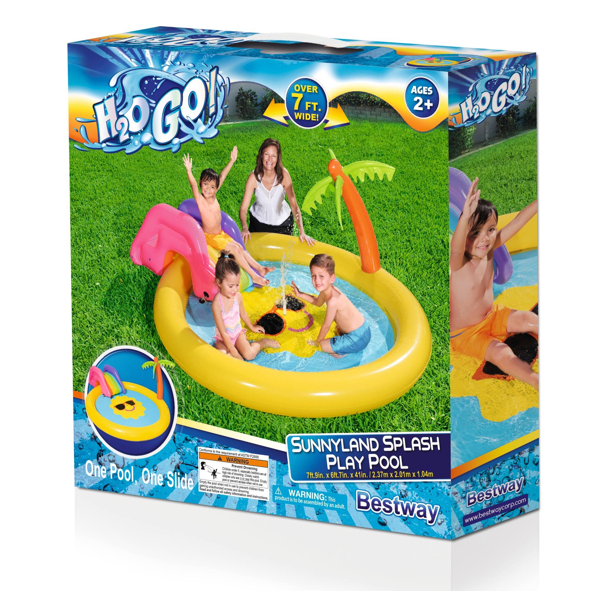 Bestway&#xAE; H2OGO!&#xAE; Sunnyland Splash Play Pool Center