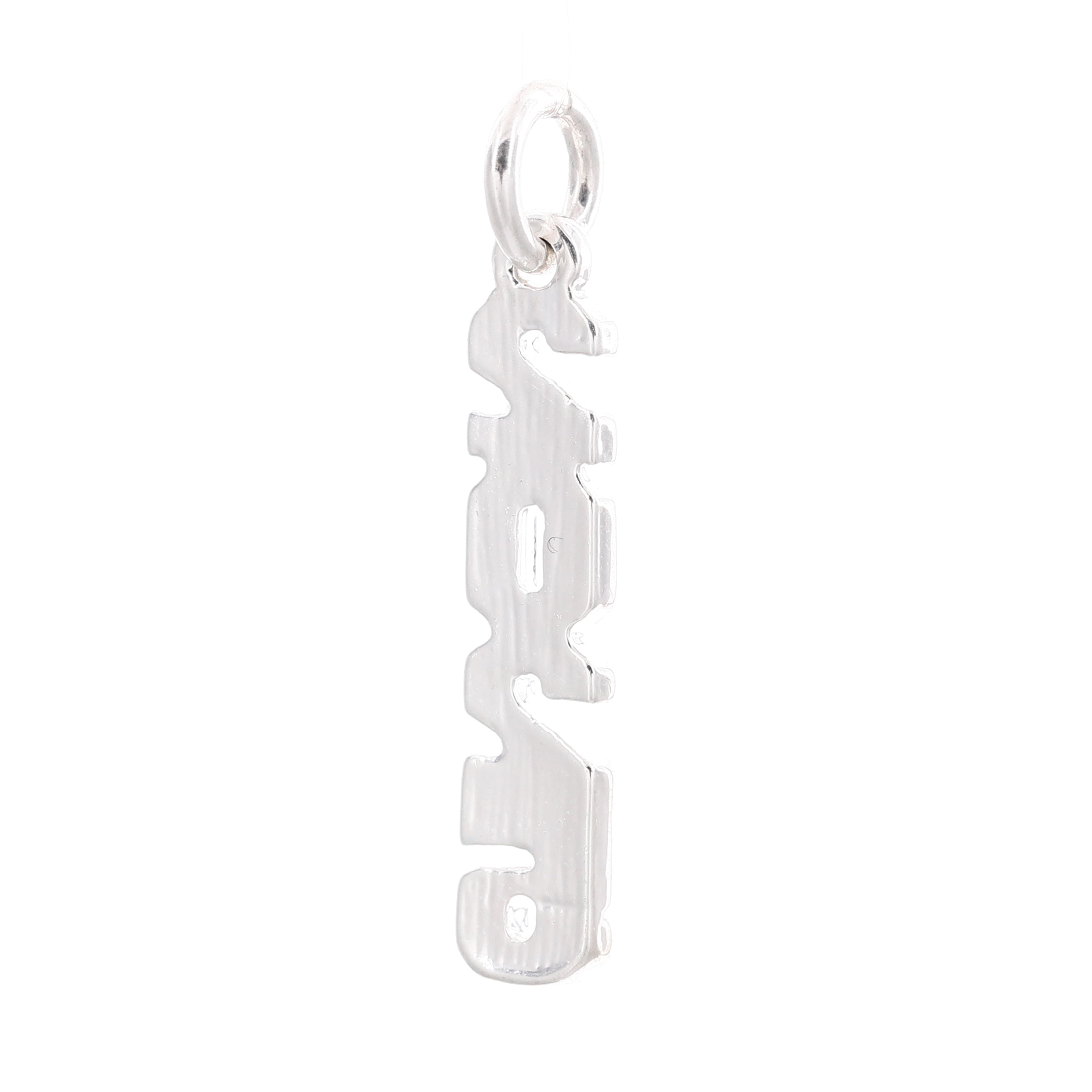 Silver Plated Year Charm by Bead Landing™