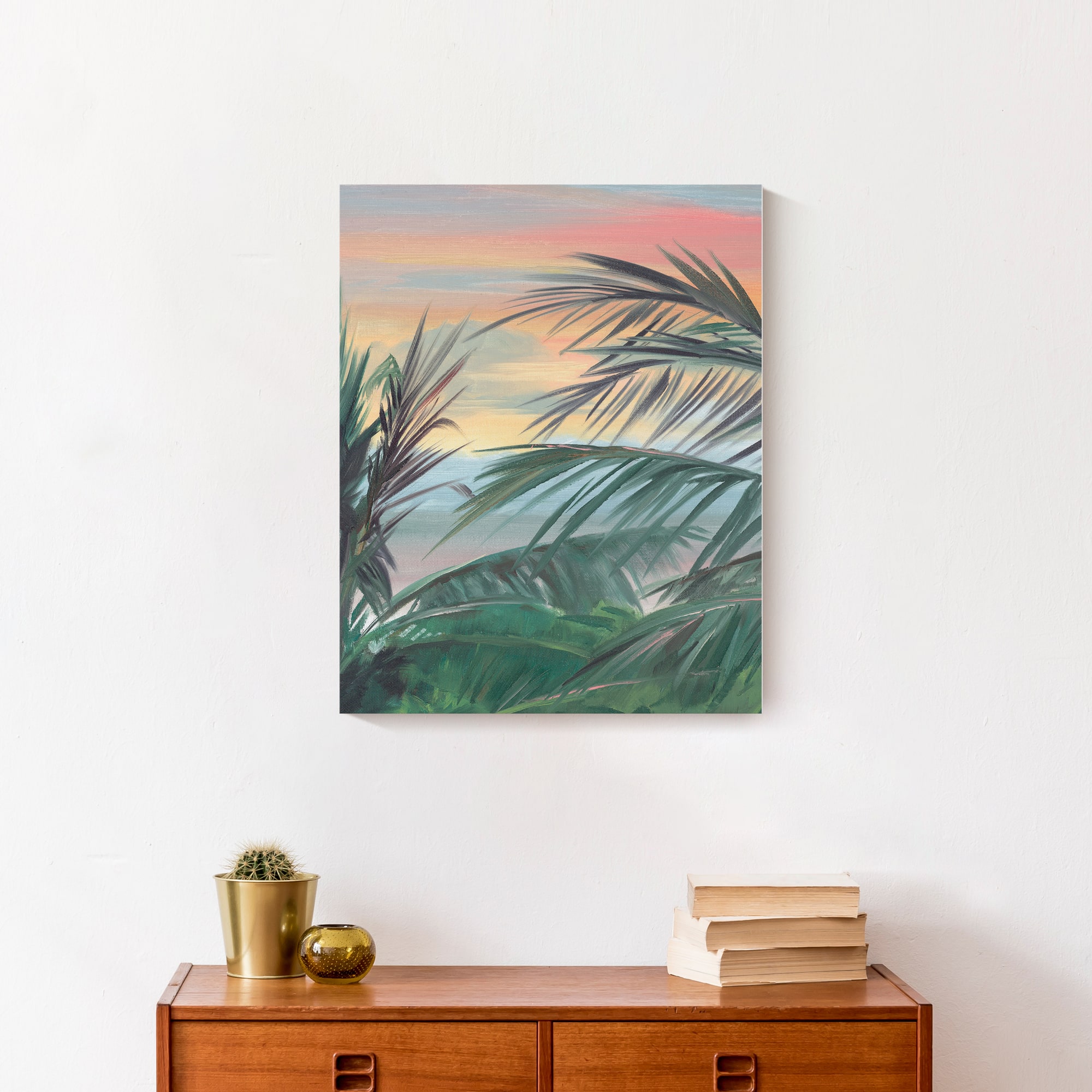 Hawaiian Sunset Canvas Wall Art