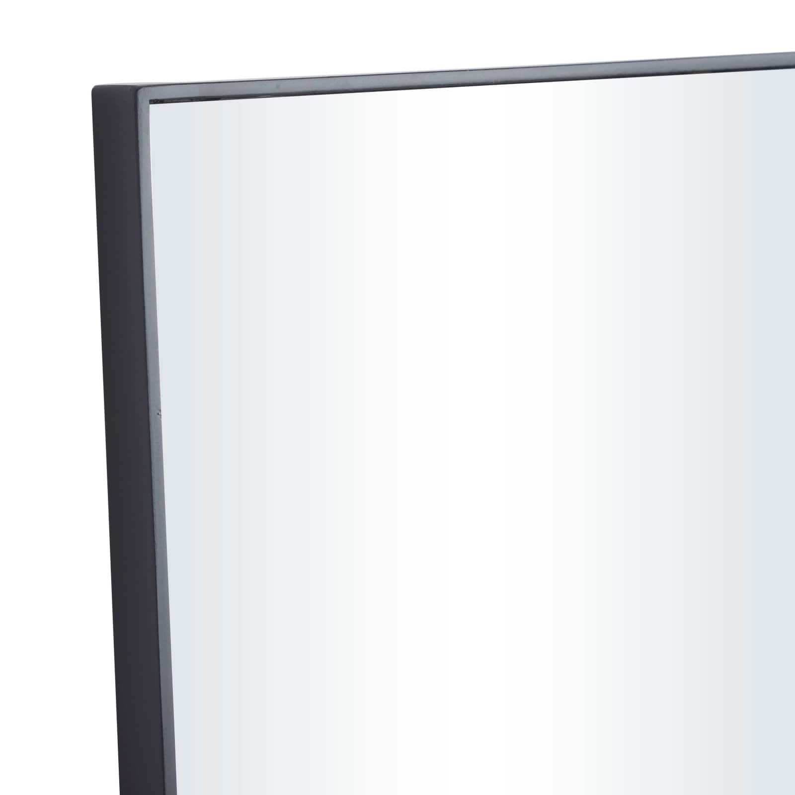 Black Contemporary Wall Mirror