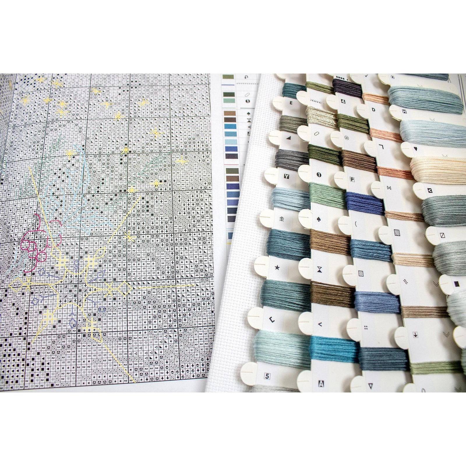 LetiStitch Walk as One Counted Cross Stitch Kit