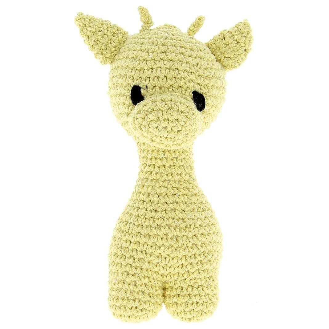 Hoooked DIY Ziggy the Yellow Giraffe Eco Barbante Crochet Kit