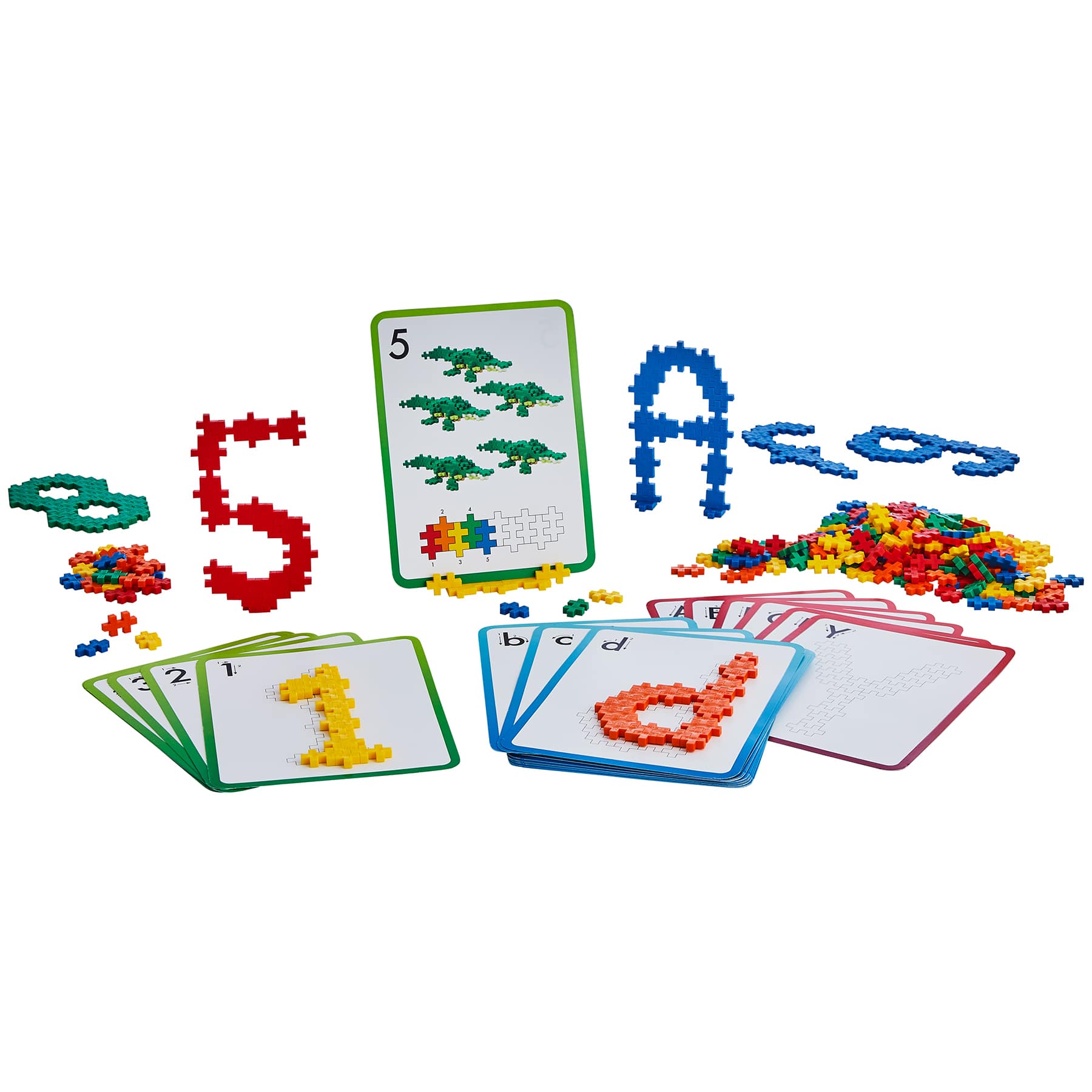 Plus-Plus&#xAE; Learn to Build ABCs &#x26; 123s Activity Kit