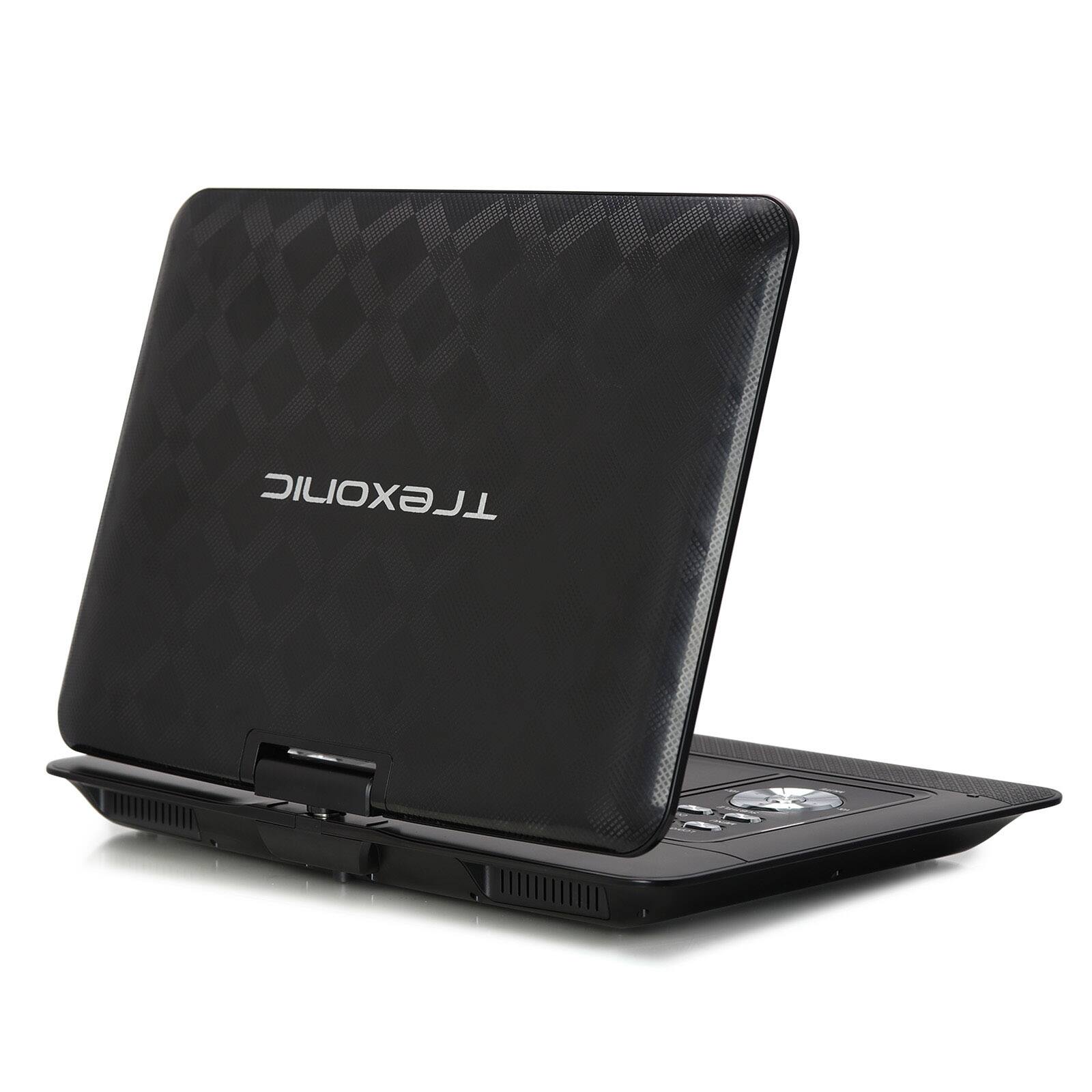 Trexonic 15.4&#x22; Portable DVD Player with Swivel LCD Screen