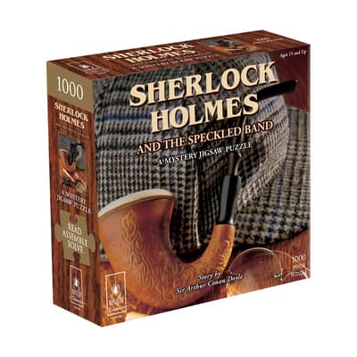 BePuzzled® Sherlock Holmes & the Speckled Band Classic Mystery 1000 Piece Jigsaw Puzzle | 23" x 29" | Michaels®