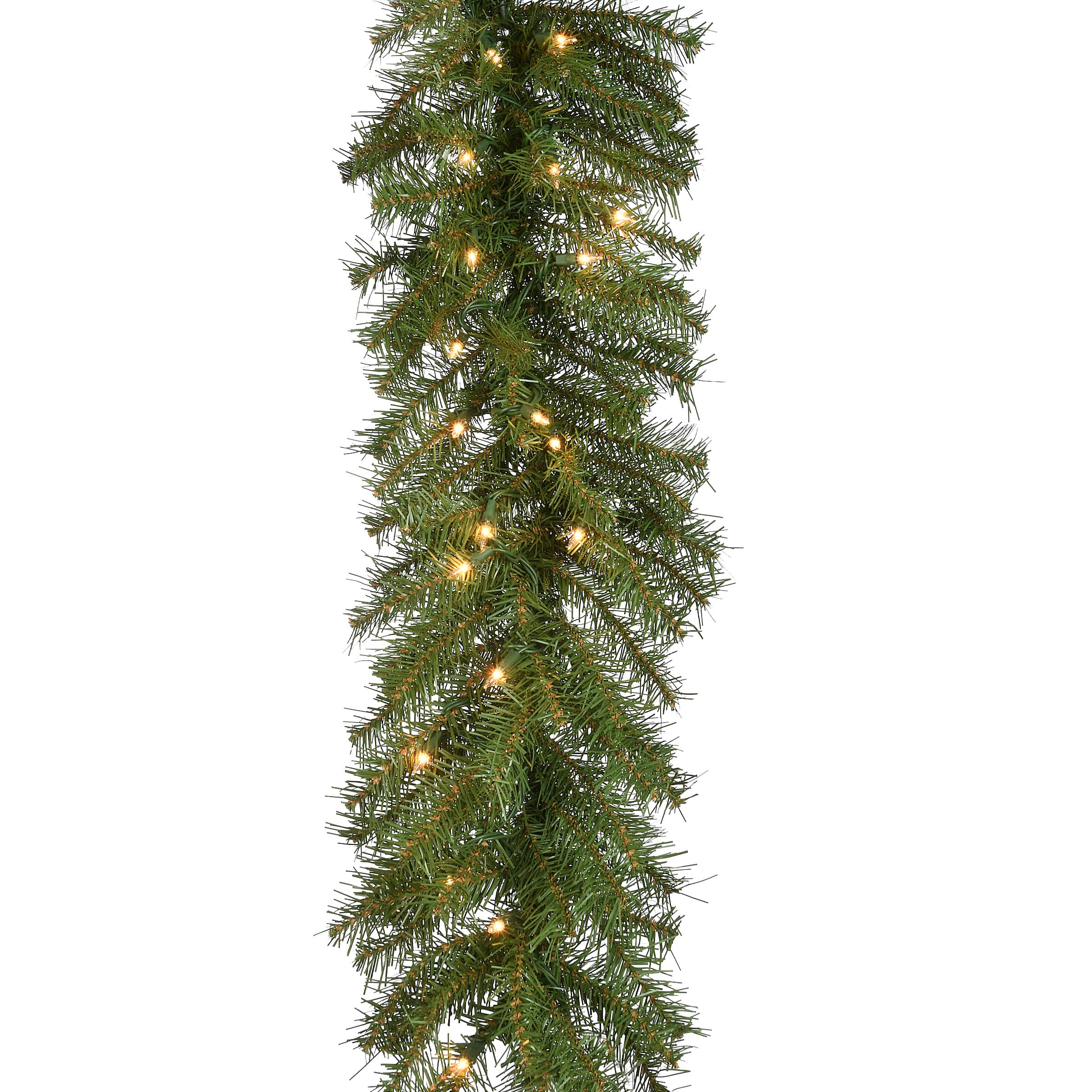 9' x 12" Pre-lit Norwood Fir Artificial Christmas Garland with 100 Clear Lights