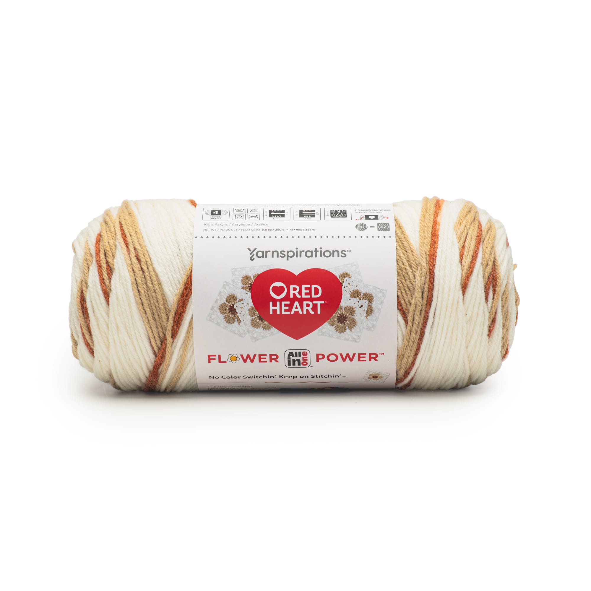 3 Pack Red Heart&#xAE; All In One Flower Power&#x2122; Yarn