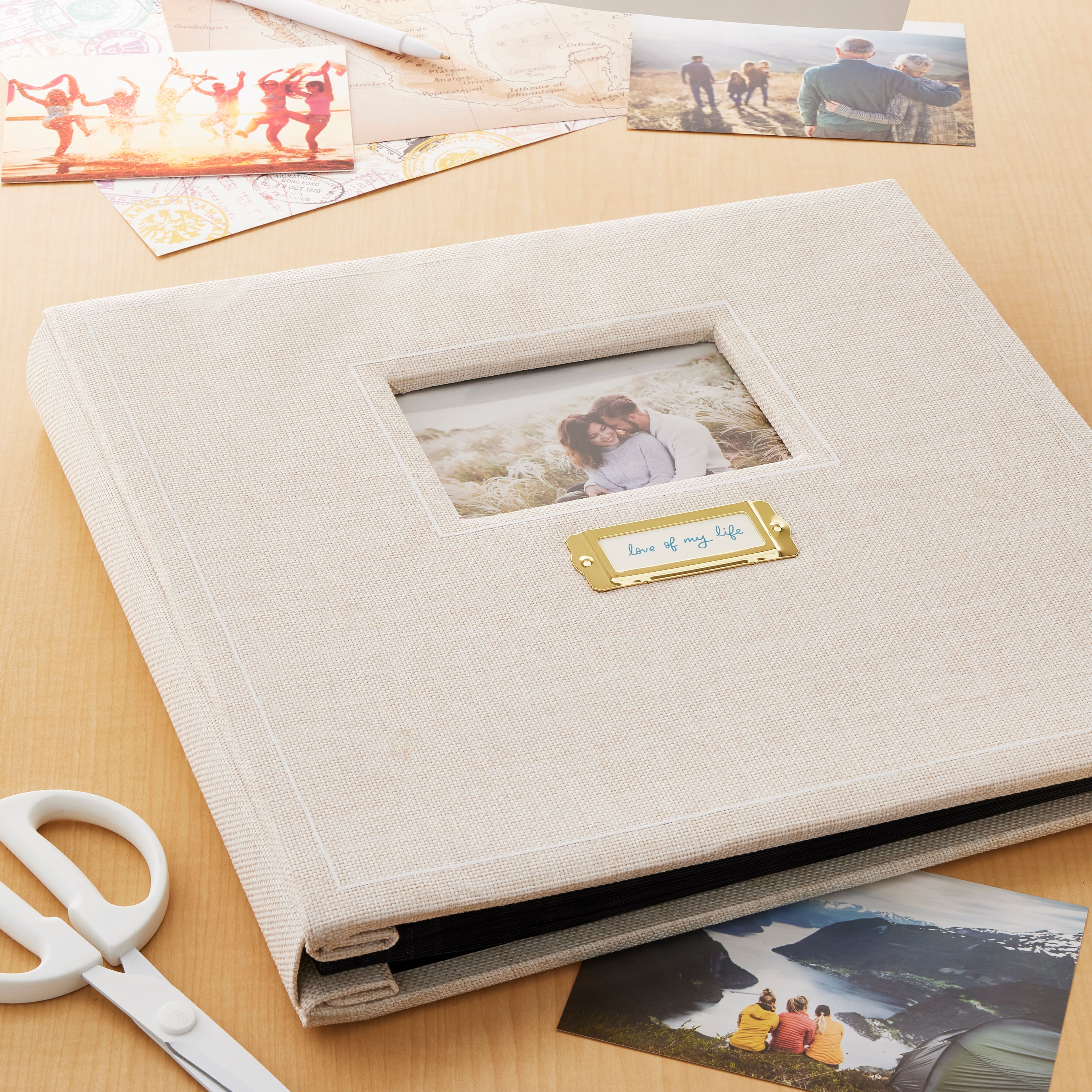 6 Pack: Cream &#x26; White Photo Album by Recollections&#x2122;