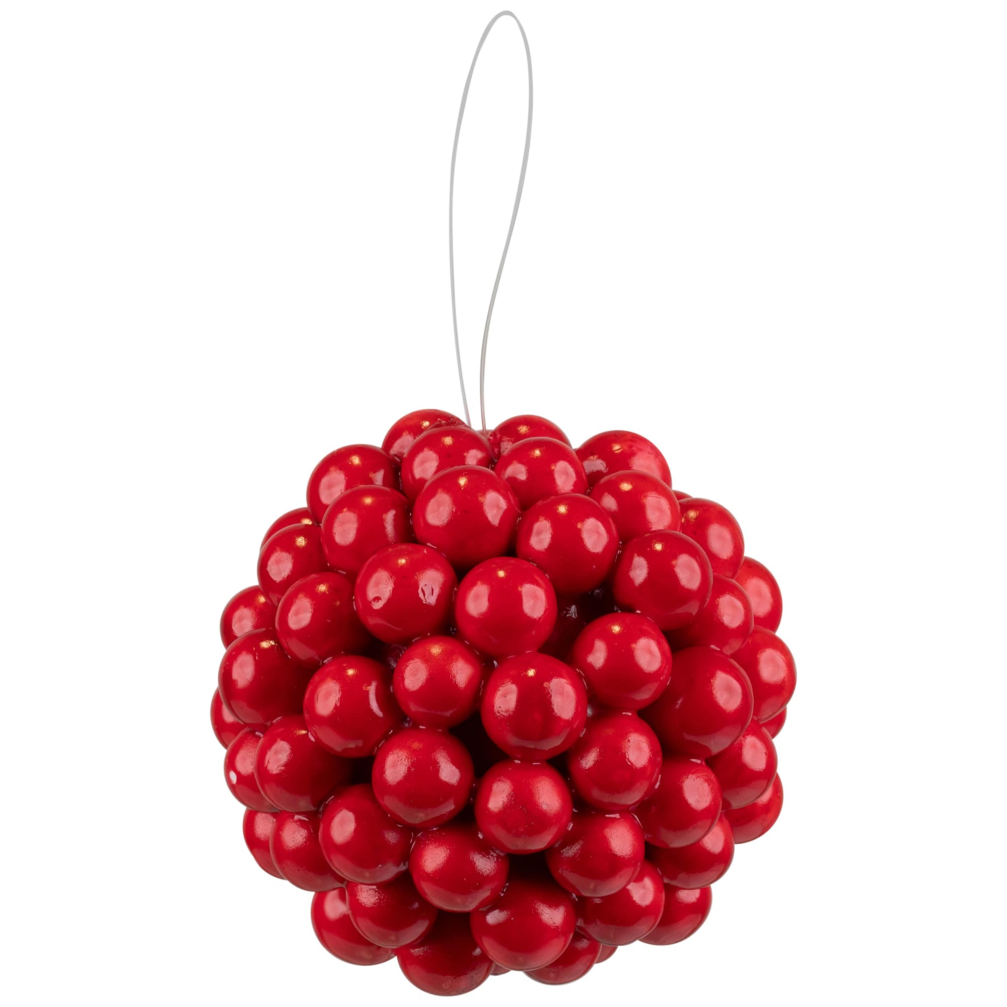3.25&#x22; Red Berries Christmas Ball Ornament