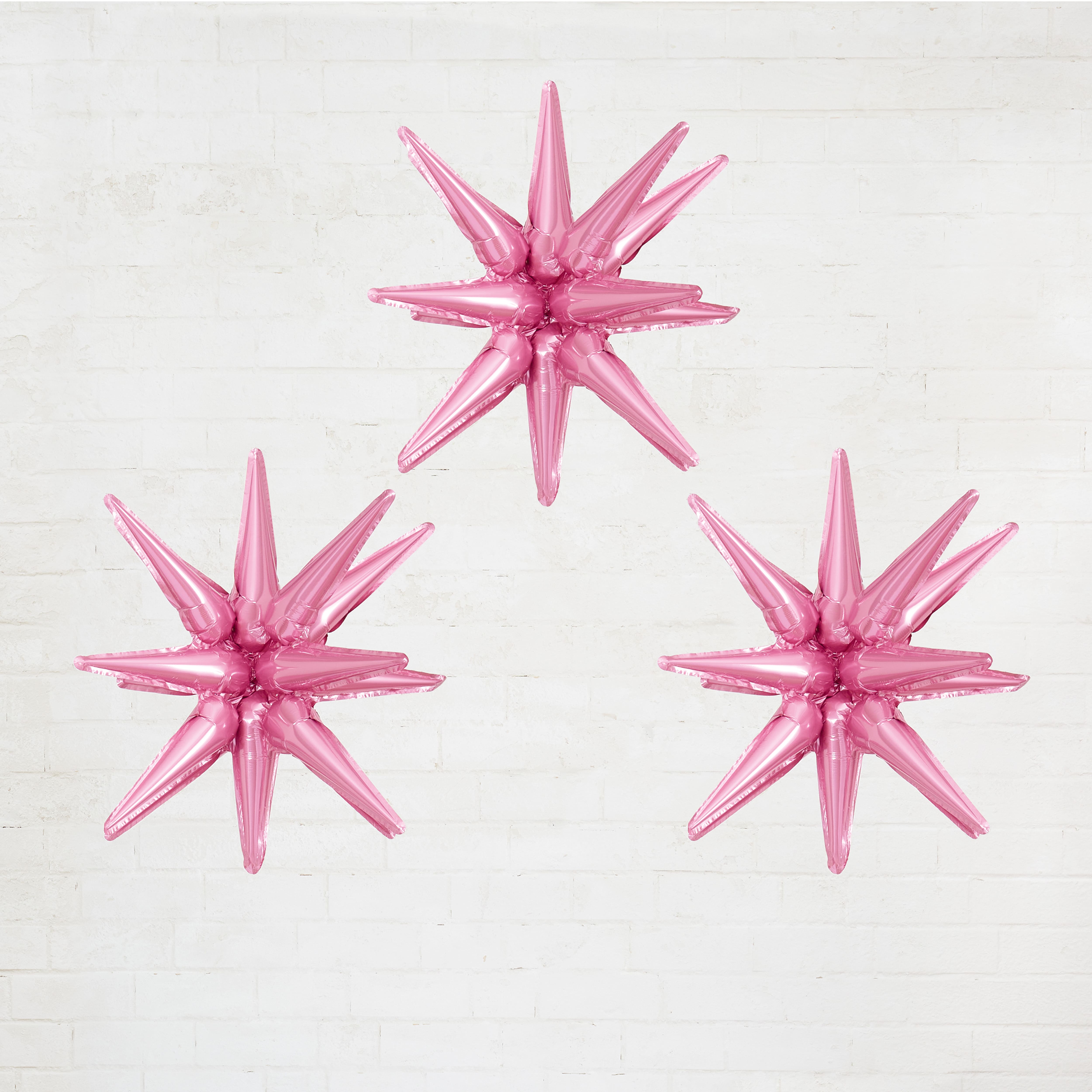 6 Packs: 3 ct. (18 total) 26" Starburst Foil Balloons by Celebrate It™