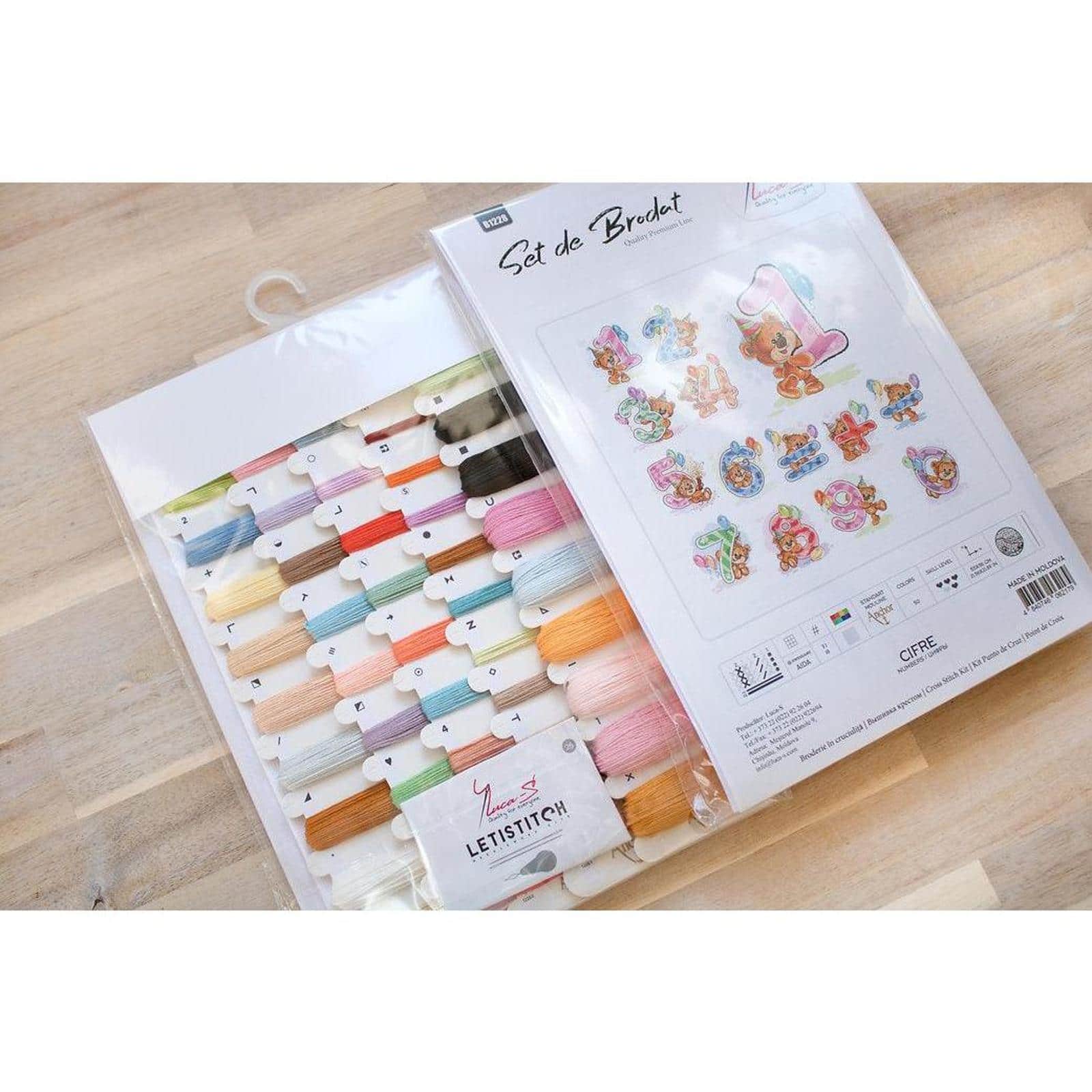 Luca-s Numbers Counted Cross Stitch Kit