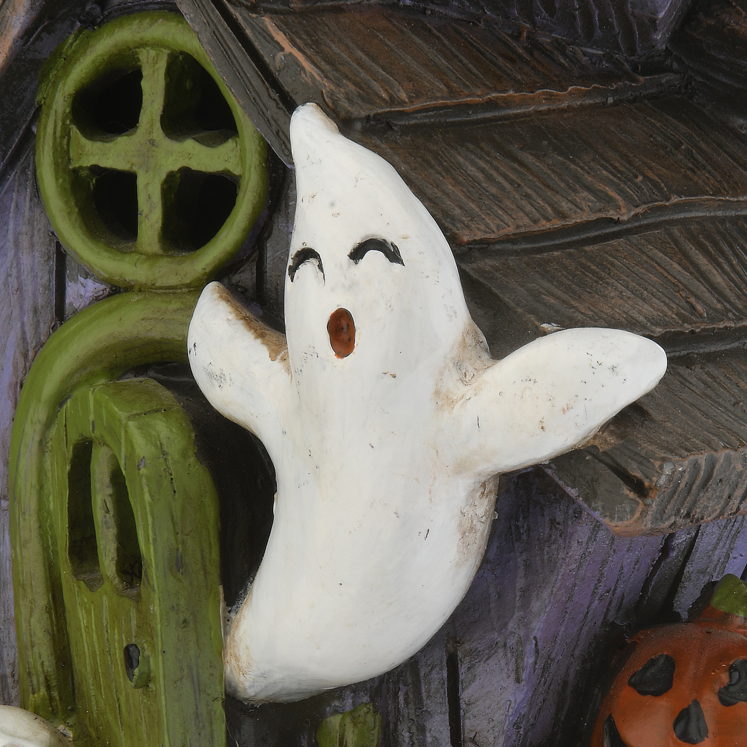 6" LED Purple Haunted House