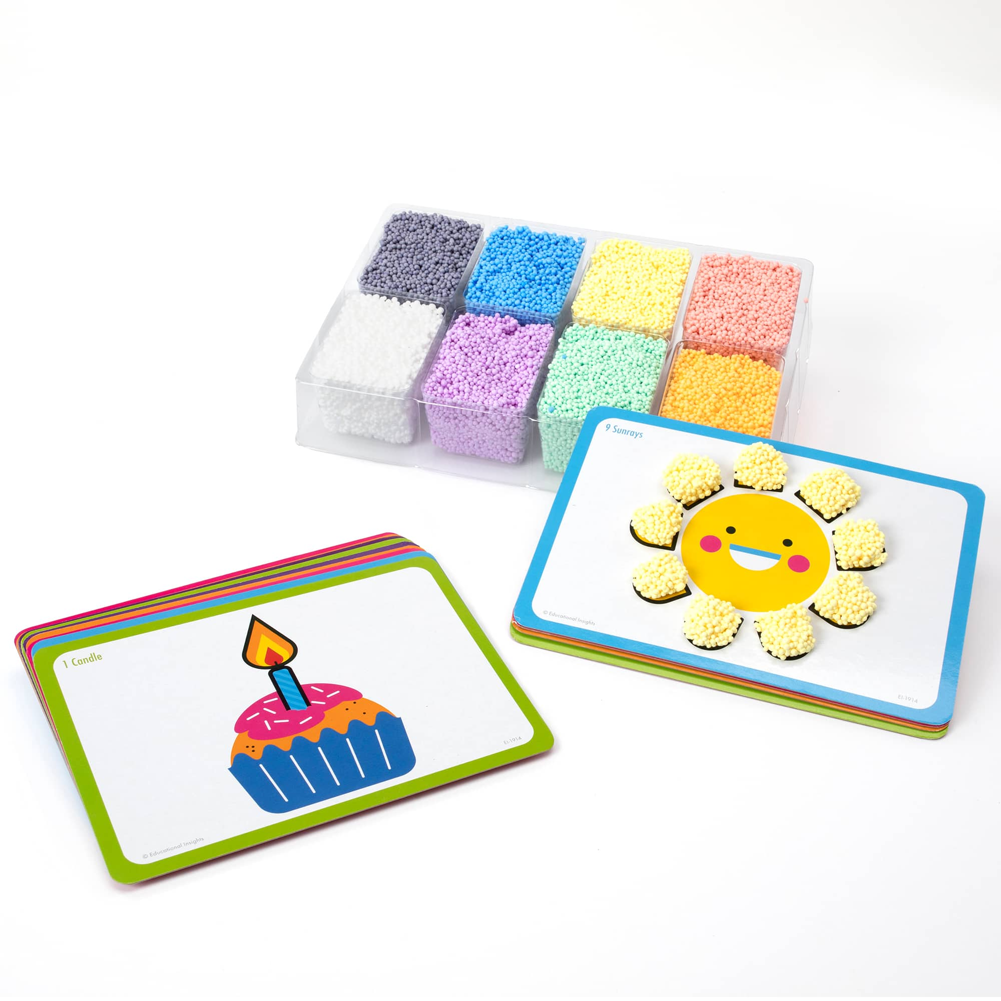 Educational Insights Playfoam Shape &#x27;n Learn Counting Set