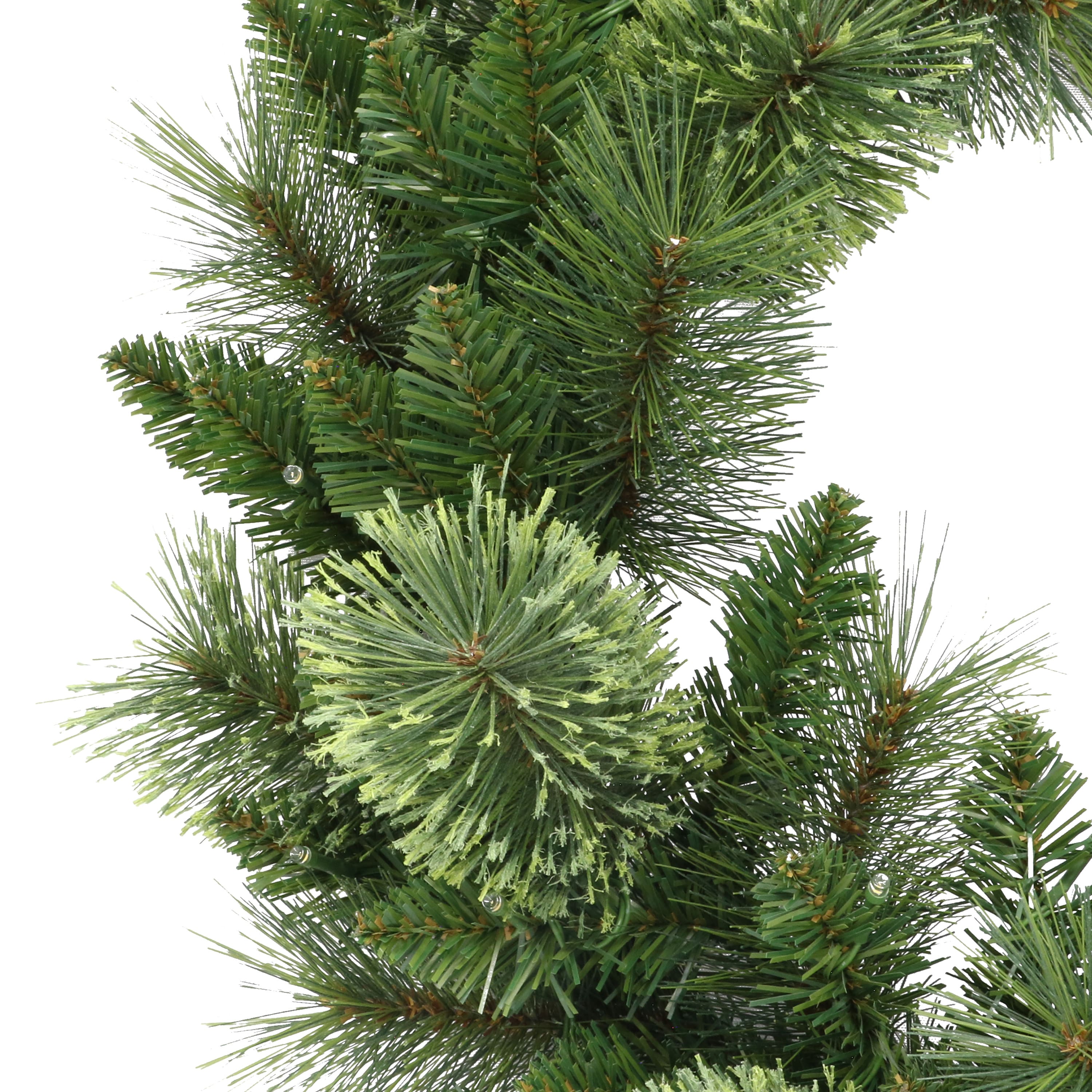 24&#x22; Pre-Lit Pine Wreath