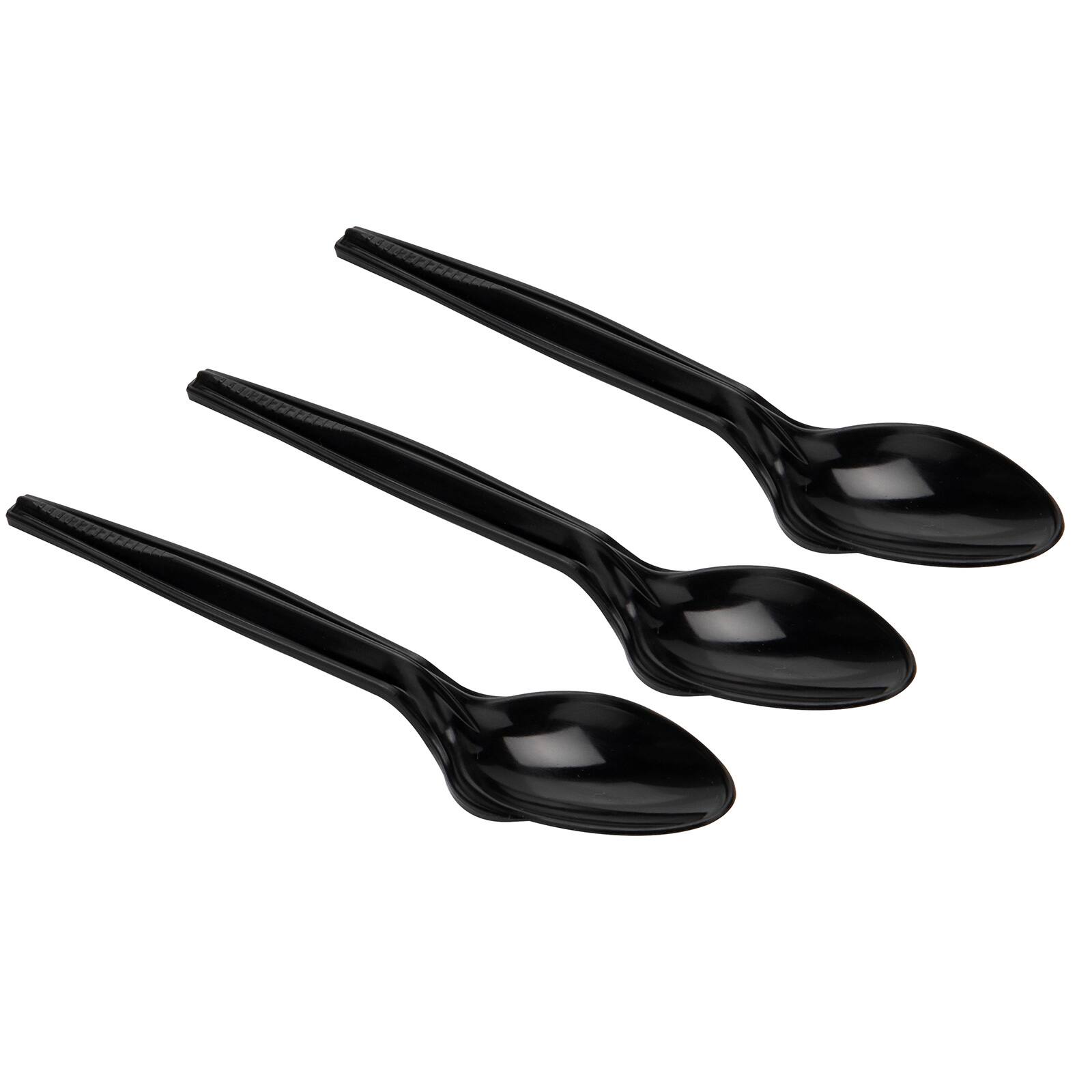 Mind Reader Black Plastic Spoon Dispenser Refills, 100ct.