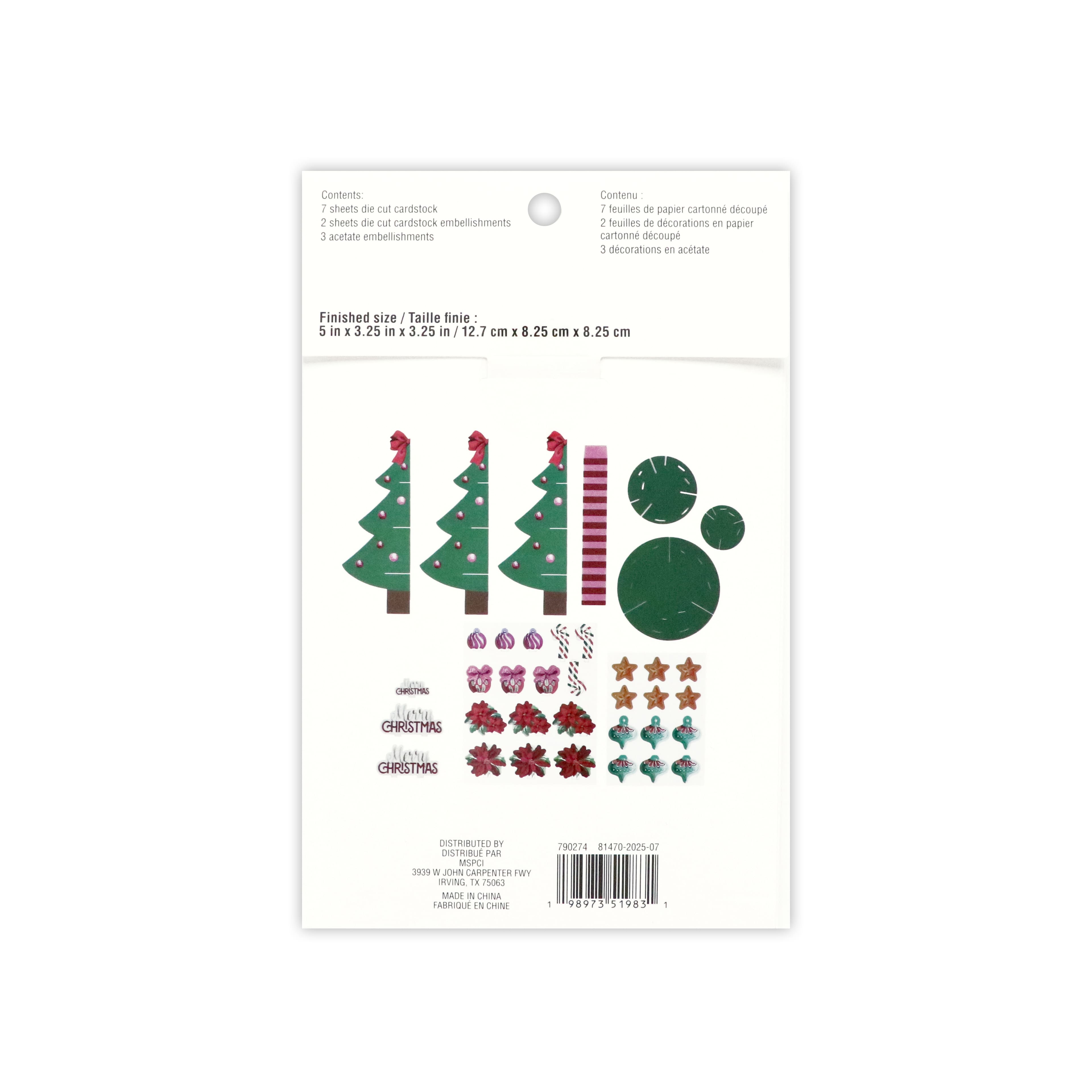 Christmas Tree Paper Diorama Kit by Recollections&#x2122;
