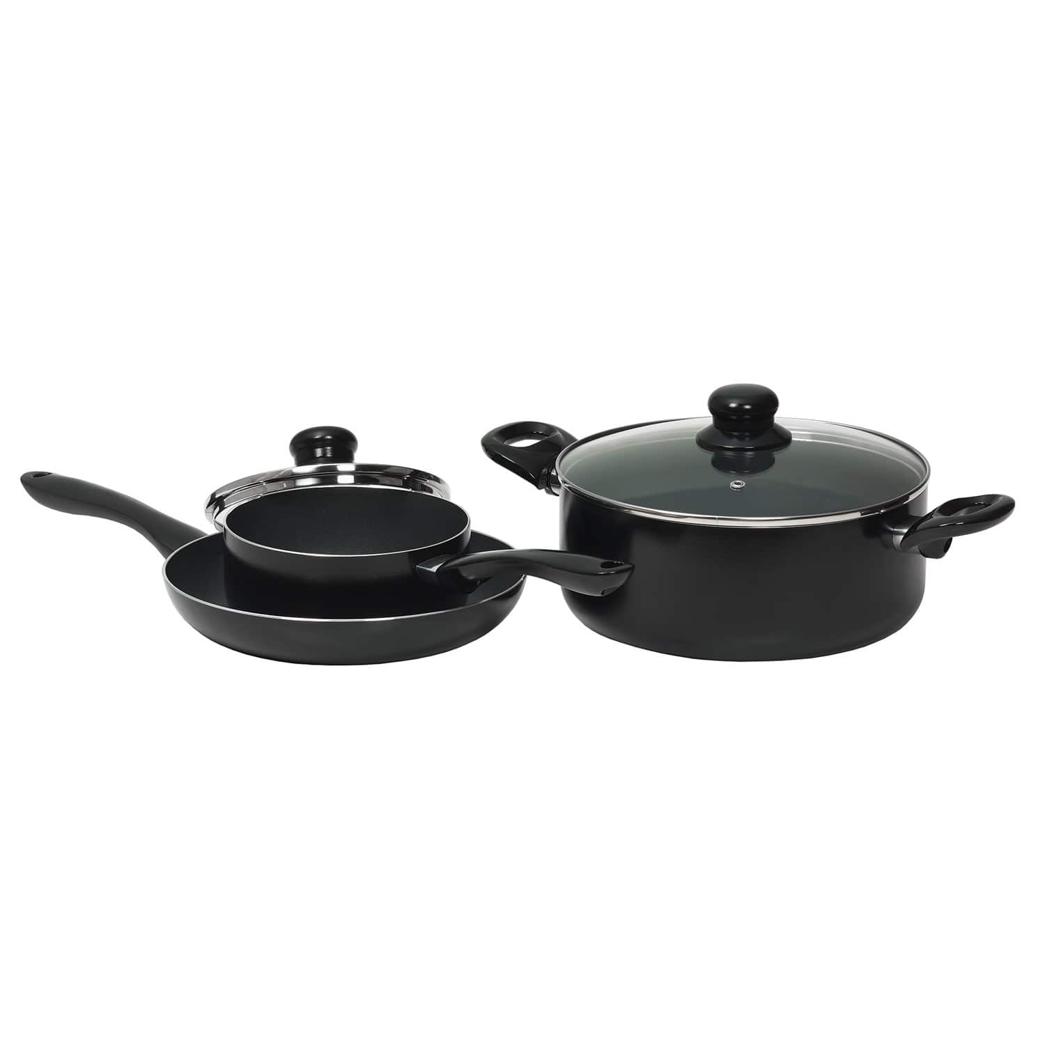 Starfrit Simplicity 5-Piece Cookware Set with Bakelite Handles