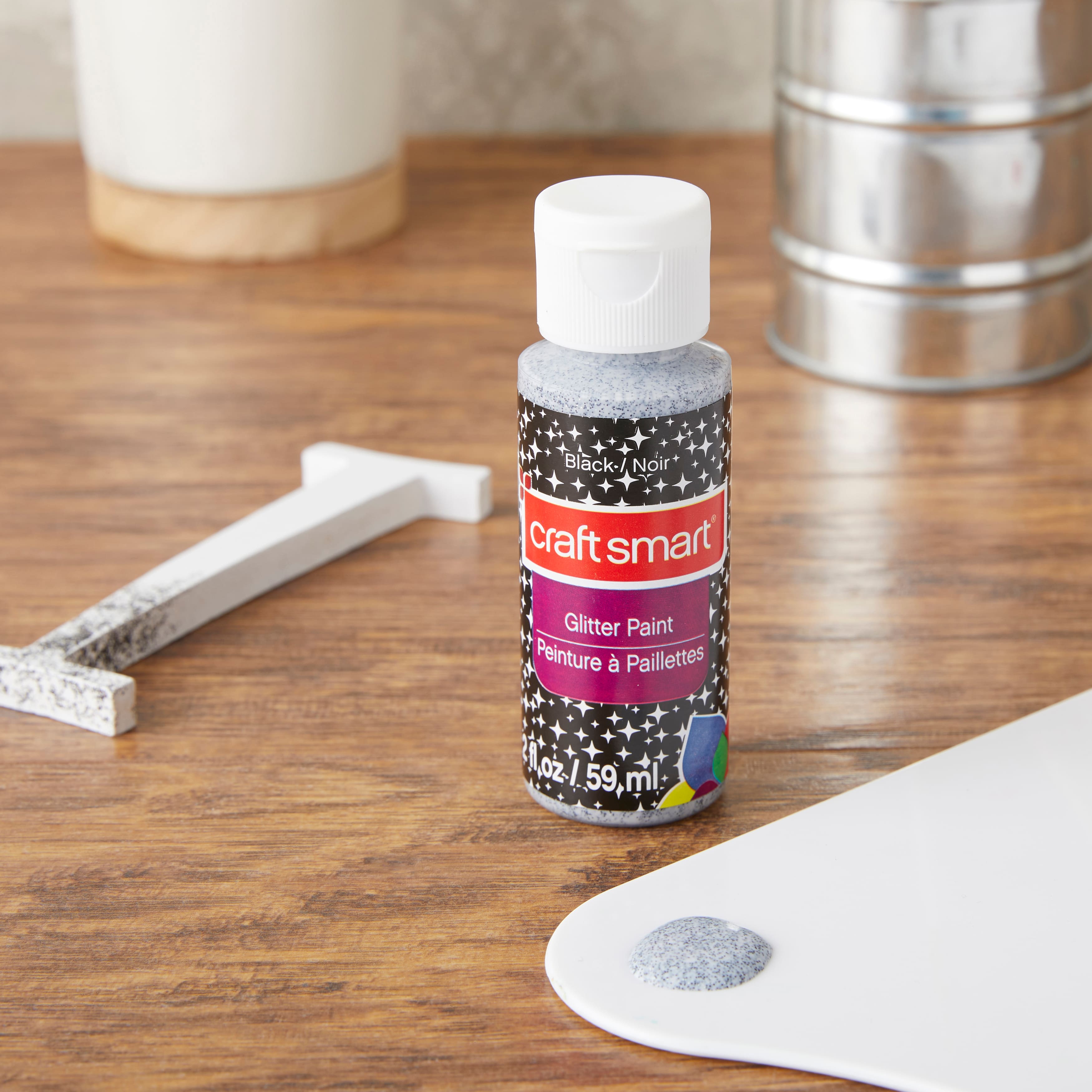 12 Pack: Glitter Paint by Craft Smart®, 2oz.