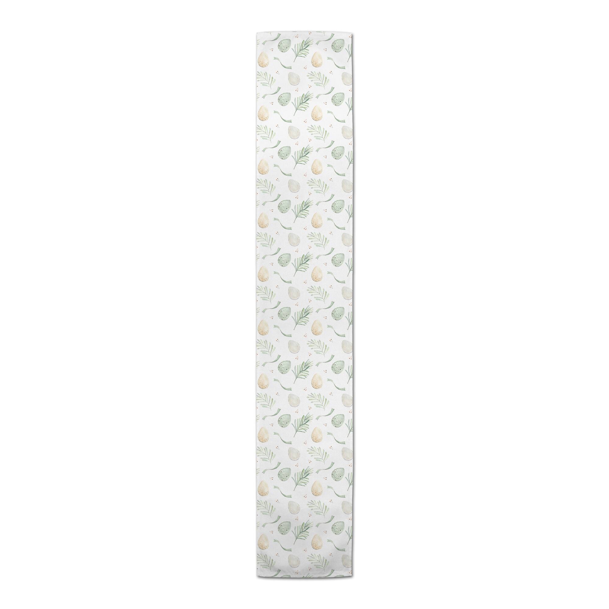 Easter Eggs And Ribbons 4 16" x 72" Poly Twill Table Runner