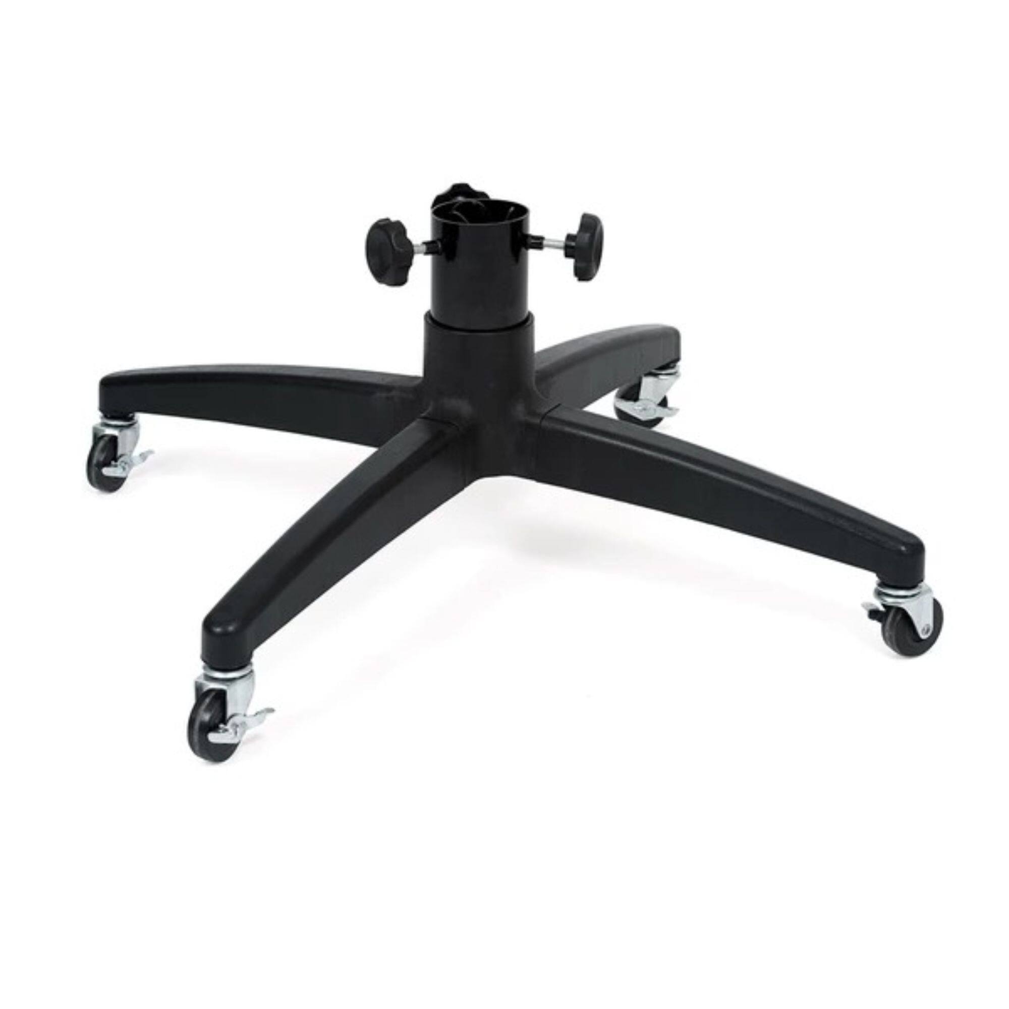 Decorated Christmas Tree Storage Bag with Rolling Stand