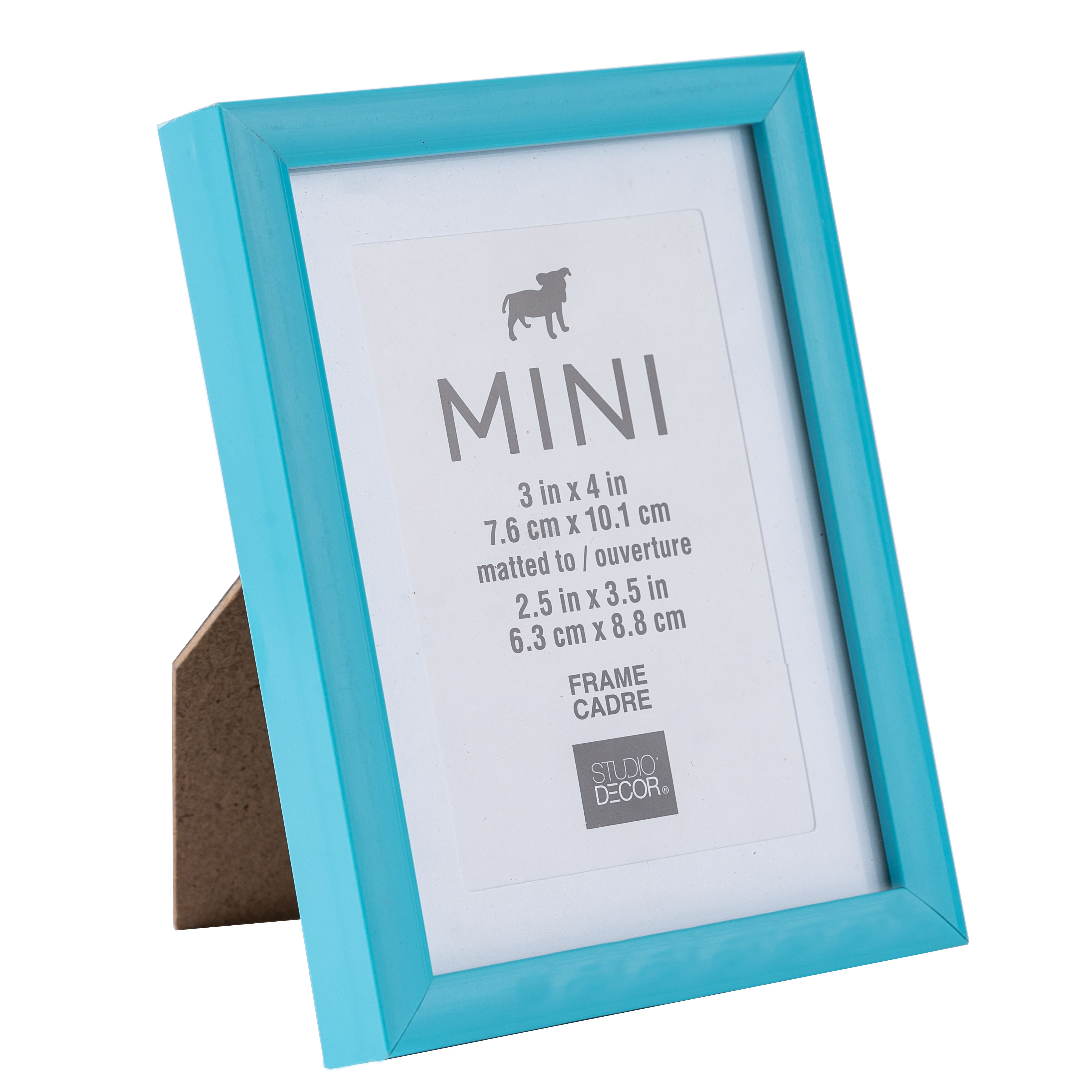 Turquoise Mini Frame with Mat by Studio D&#xE9;cor&#xAE;