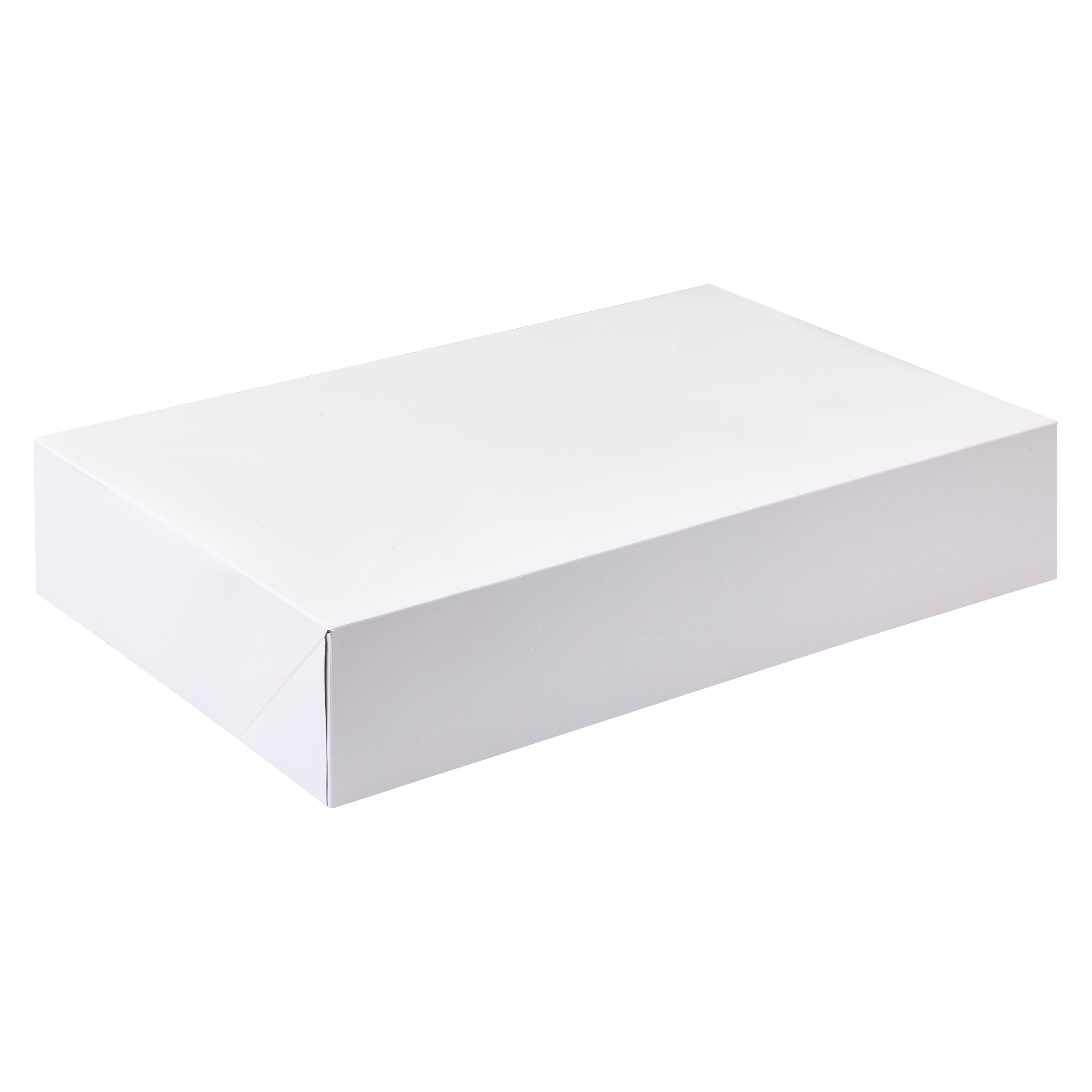 Wilton Corrugated Cake Boxes, 19 inch x 14 inch x 4 inch, 2 Ct, White