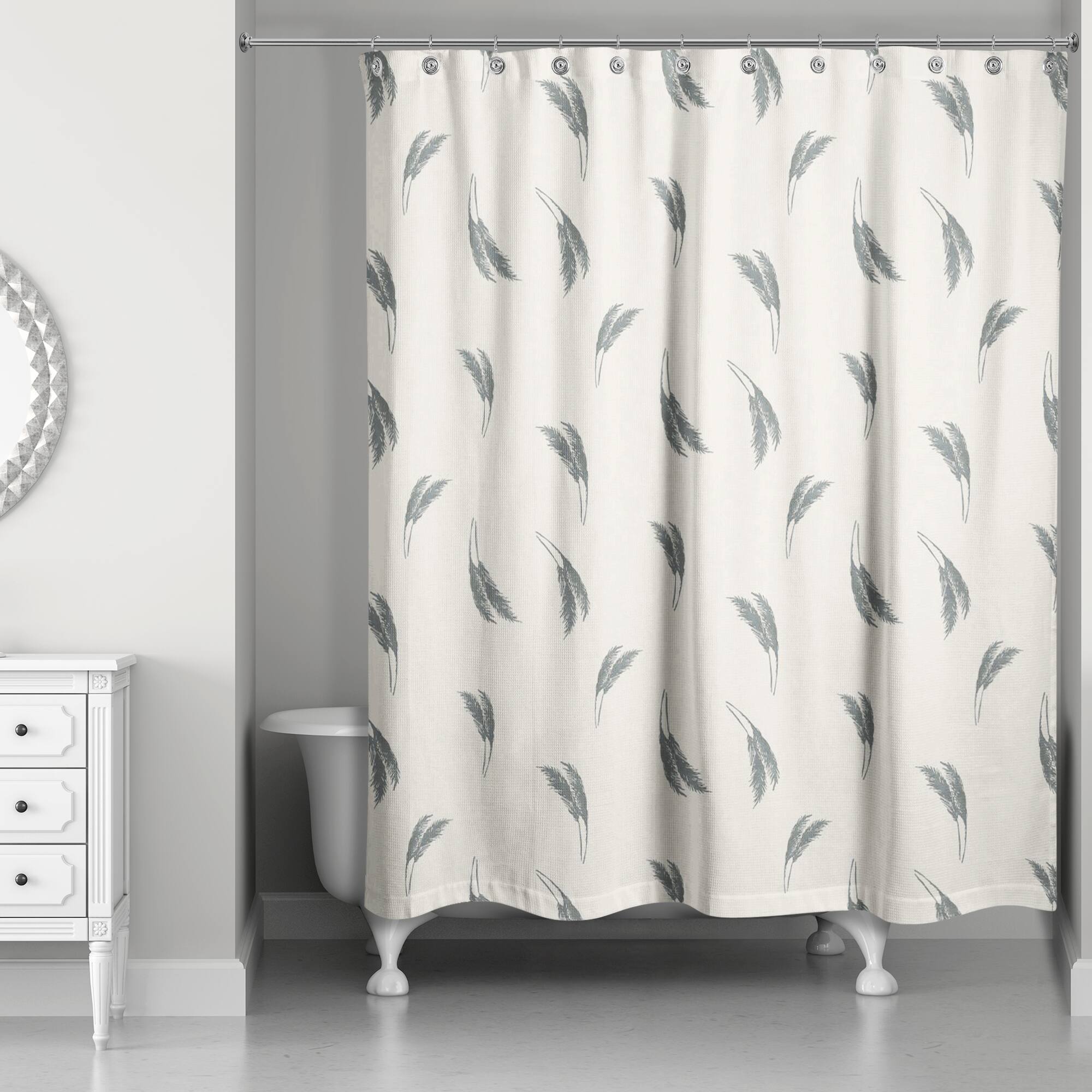 Feather Grass Shower Curtain