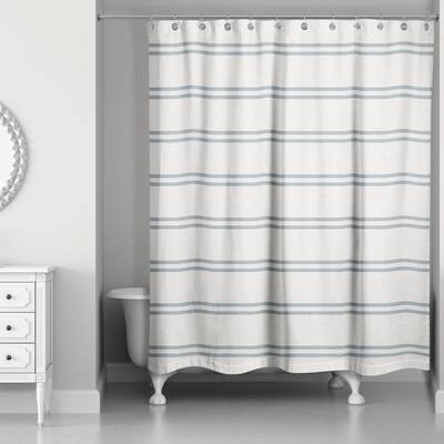 Stripe shower store curtain