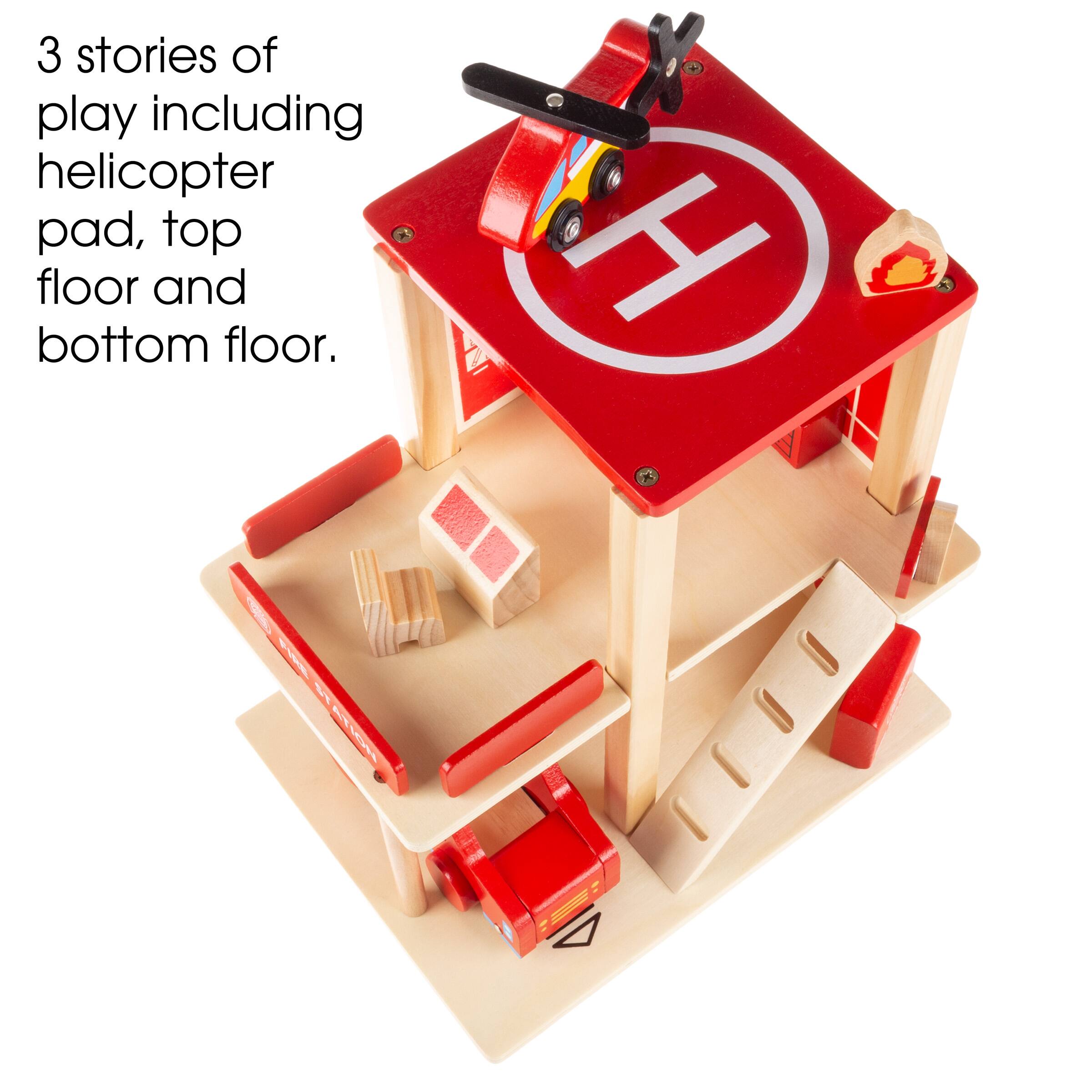 Toy Time Fire Station Playset