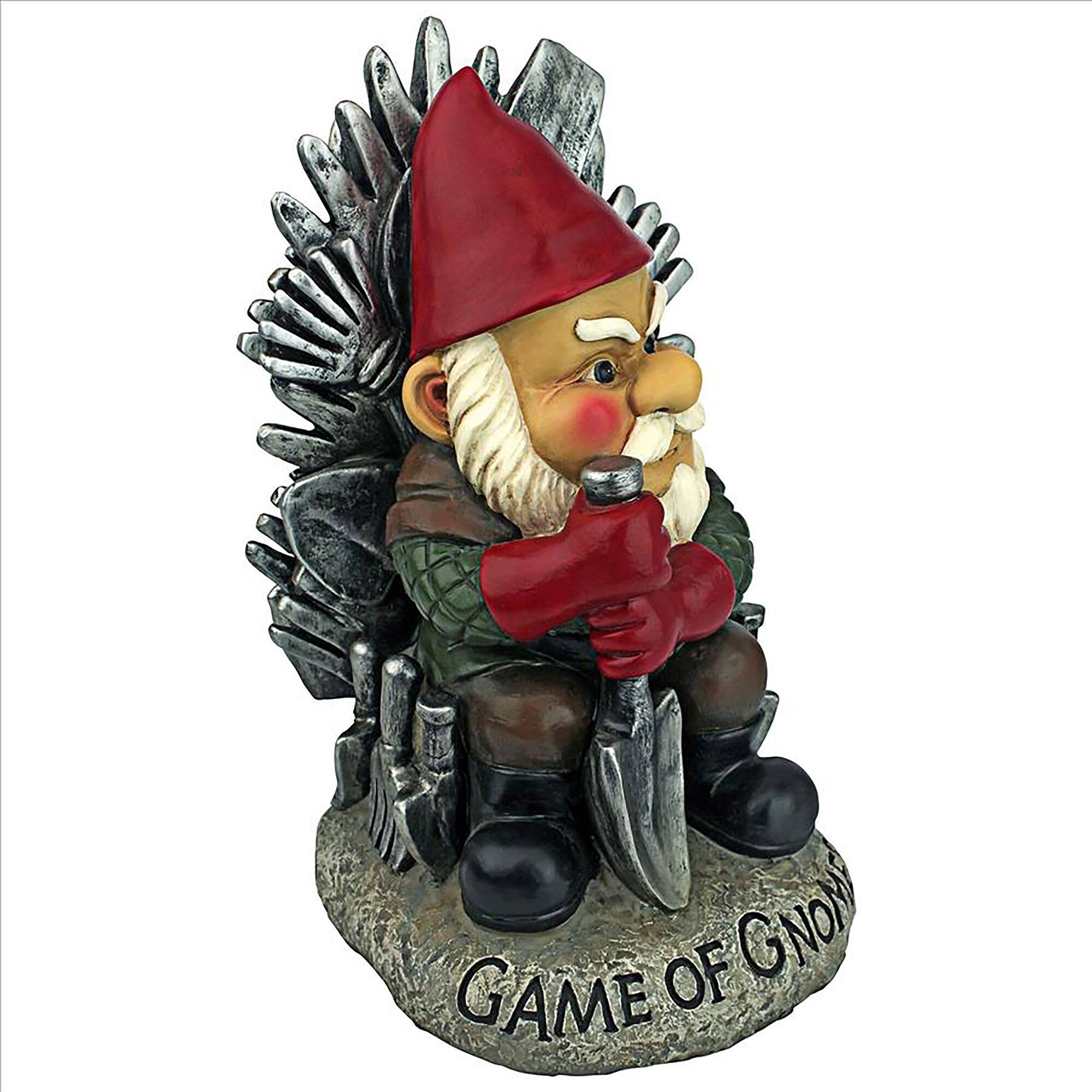 Design Toscano 10" Game of Gnomes Garden Gnome Statue
