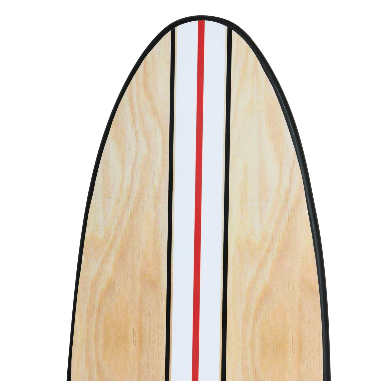 Hello Honey® Striped Coastal Decorative Surfboard Wall Décor