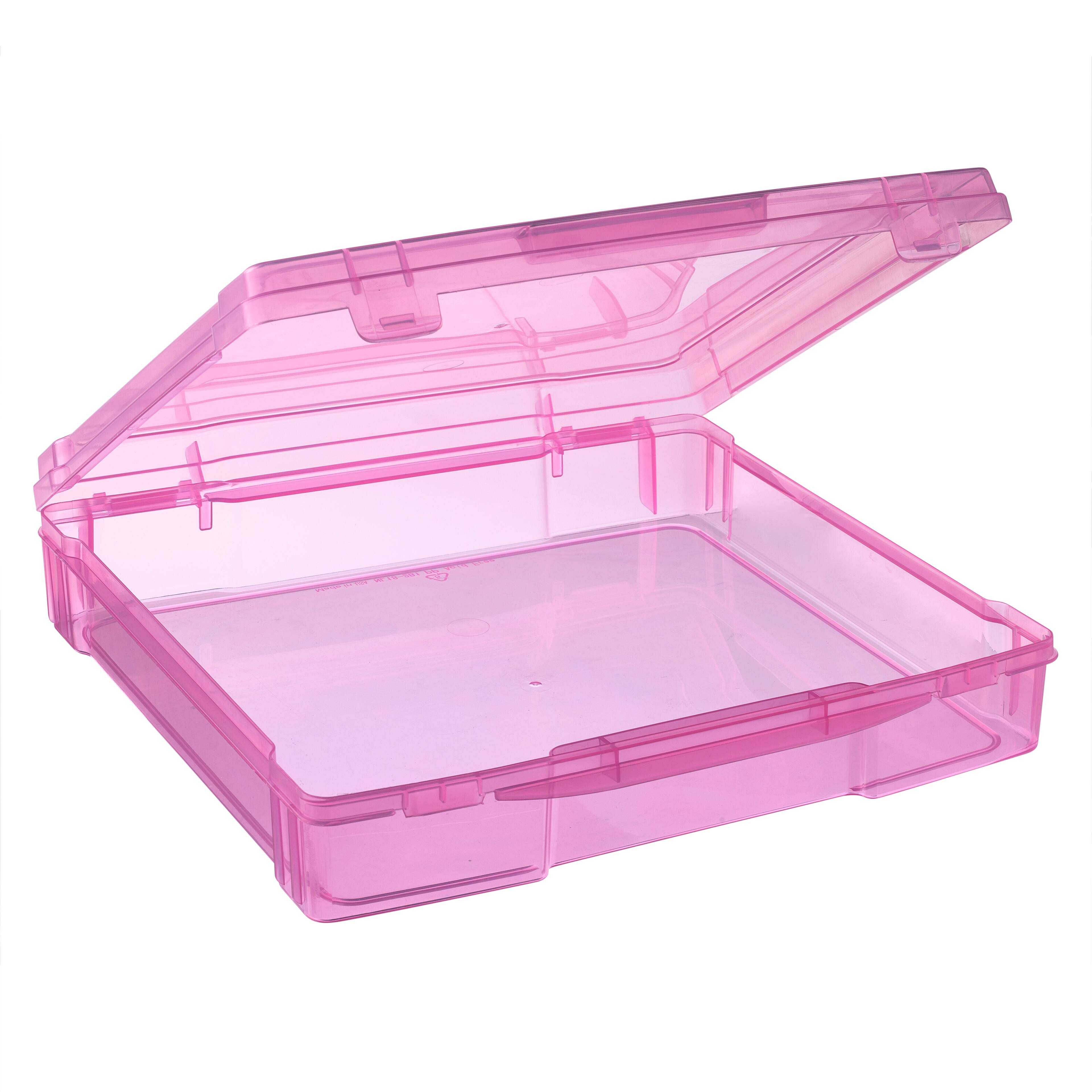 Assorted 12&#x22; x 12&#x22; Pink Scrapbook Case by Simply Tidy&#x2122;, 1pc.