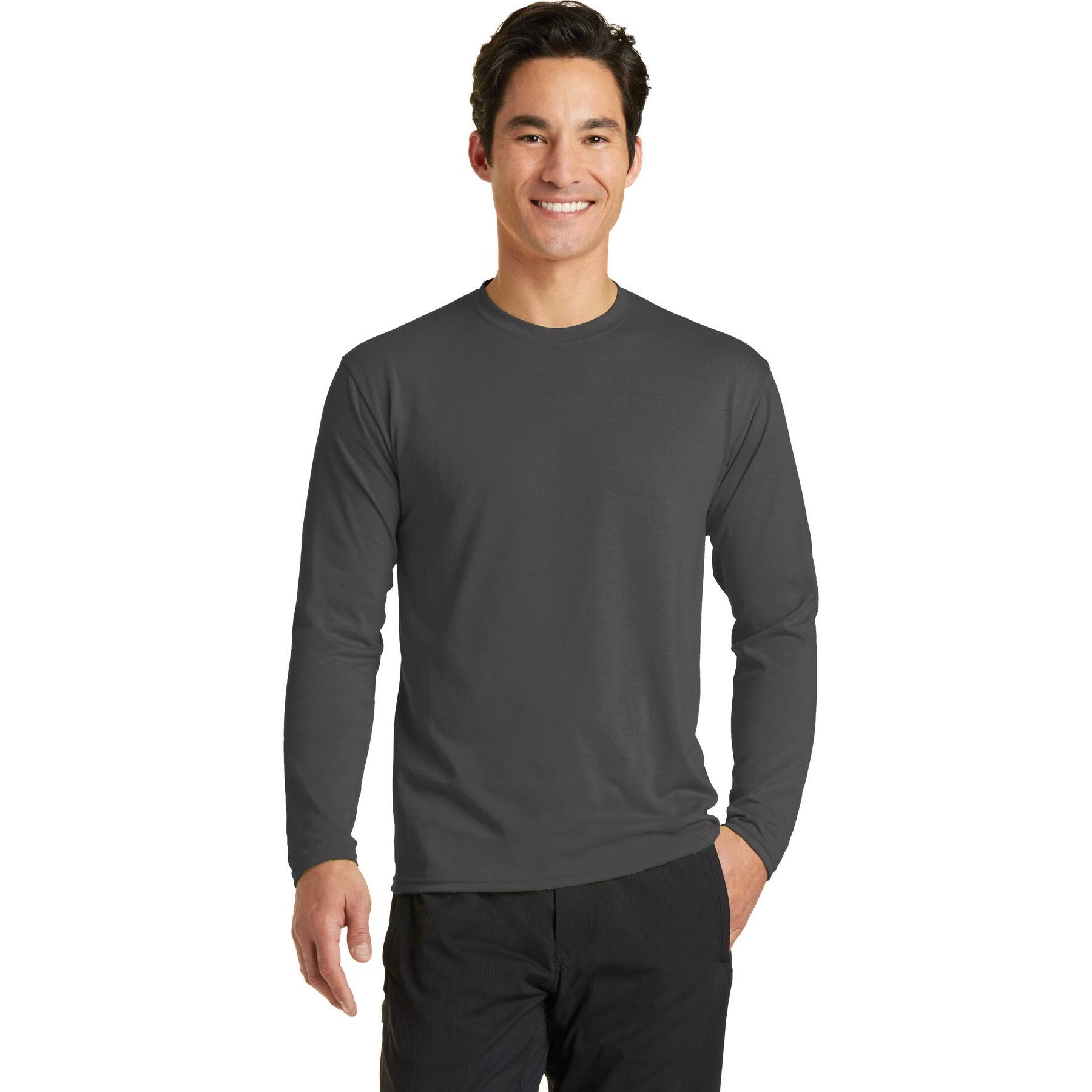 Port & Company® Long Sleeve Performance Blend T-Shirt