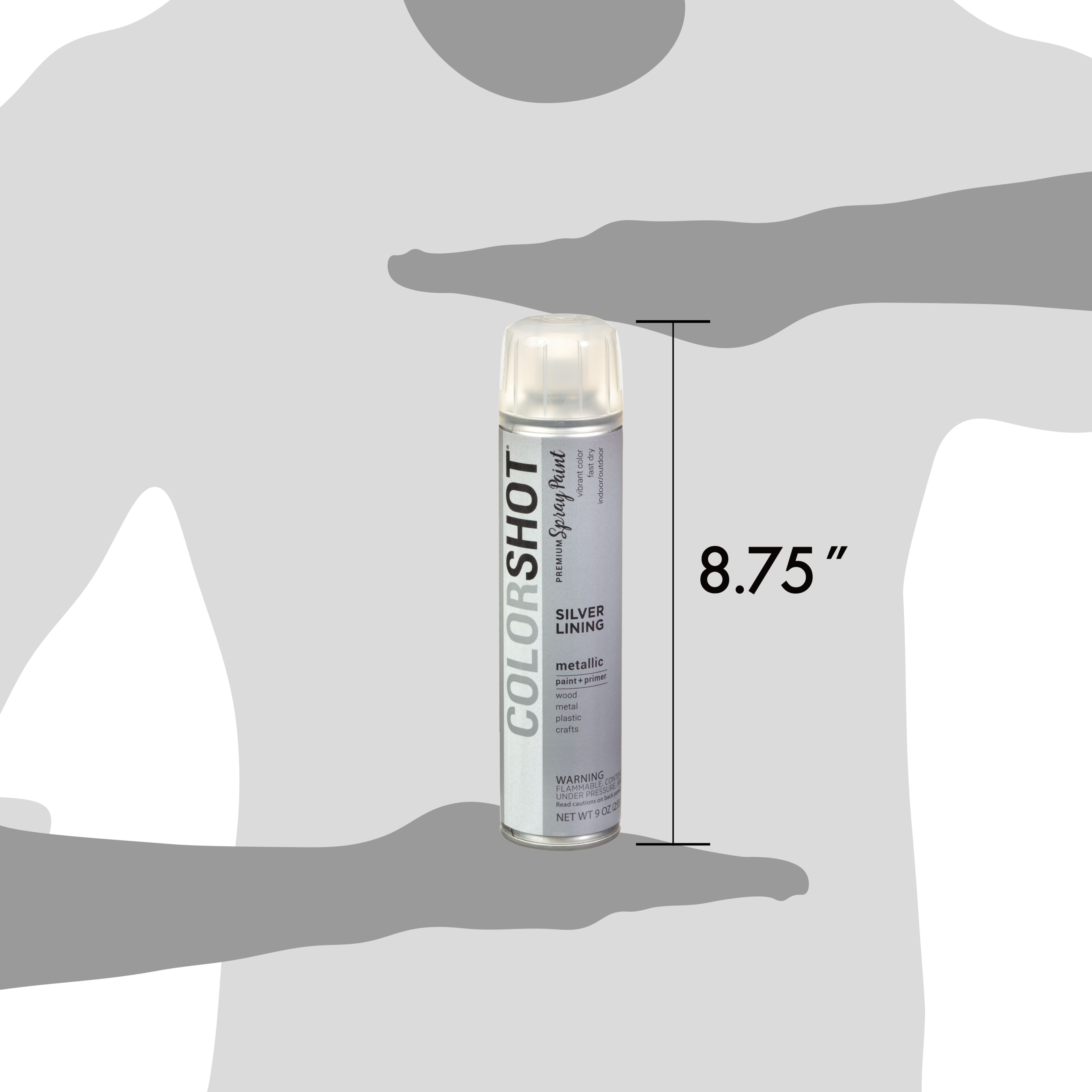 COLORSHOT&#xAE; Premium Metallic Spray Paint