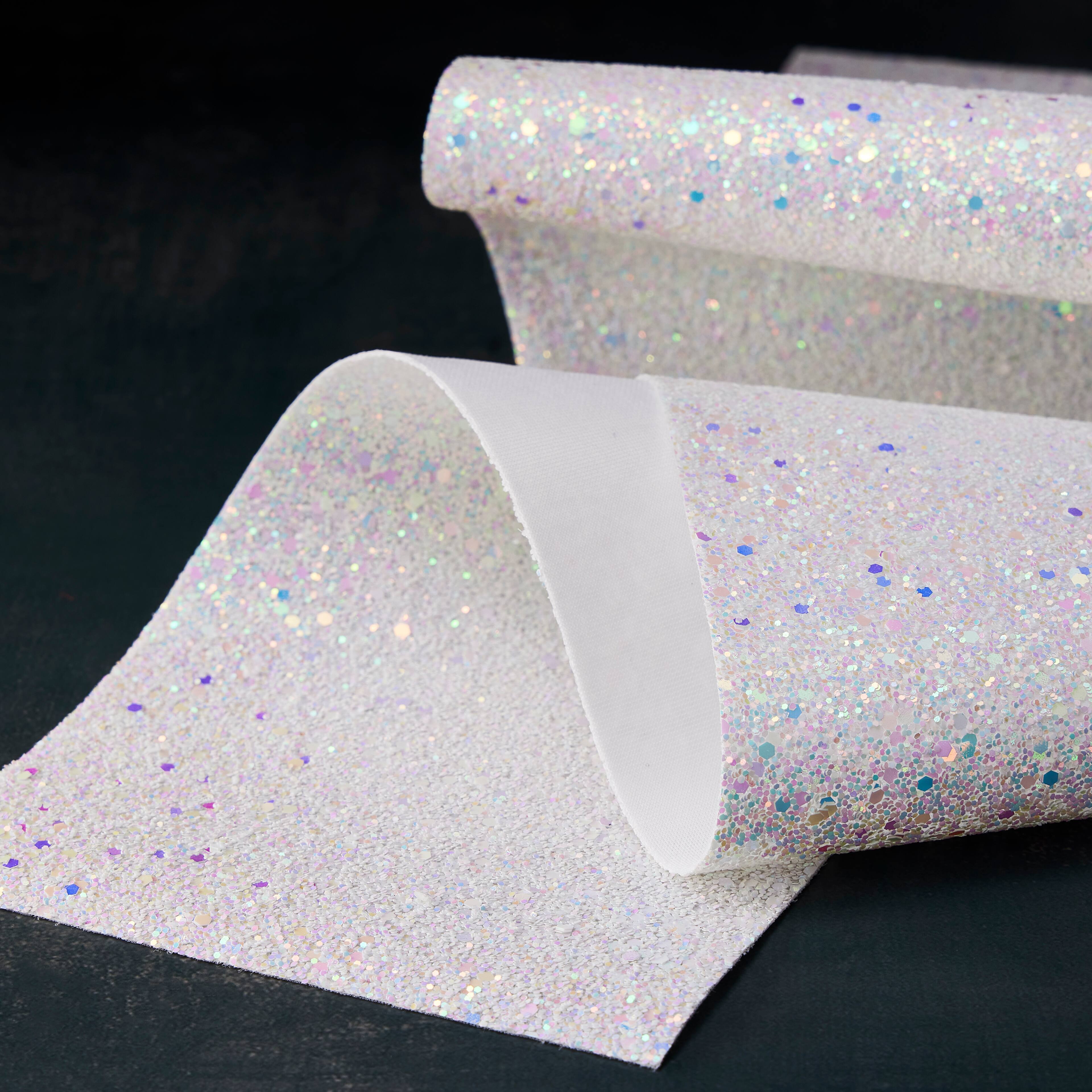 12 Pack: 5.375&#x22; x 1yd. Encrusted Glitter Ribbon by Celebrate It&#x2122;