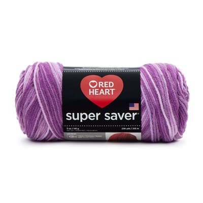 Red Heart® Super Saver® Prints, Multis & Flecks Yarn | Michaels