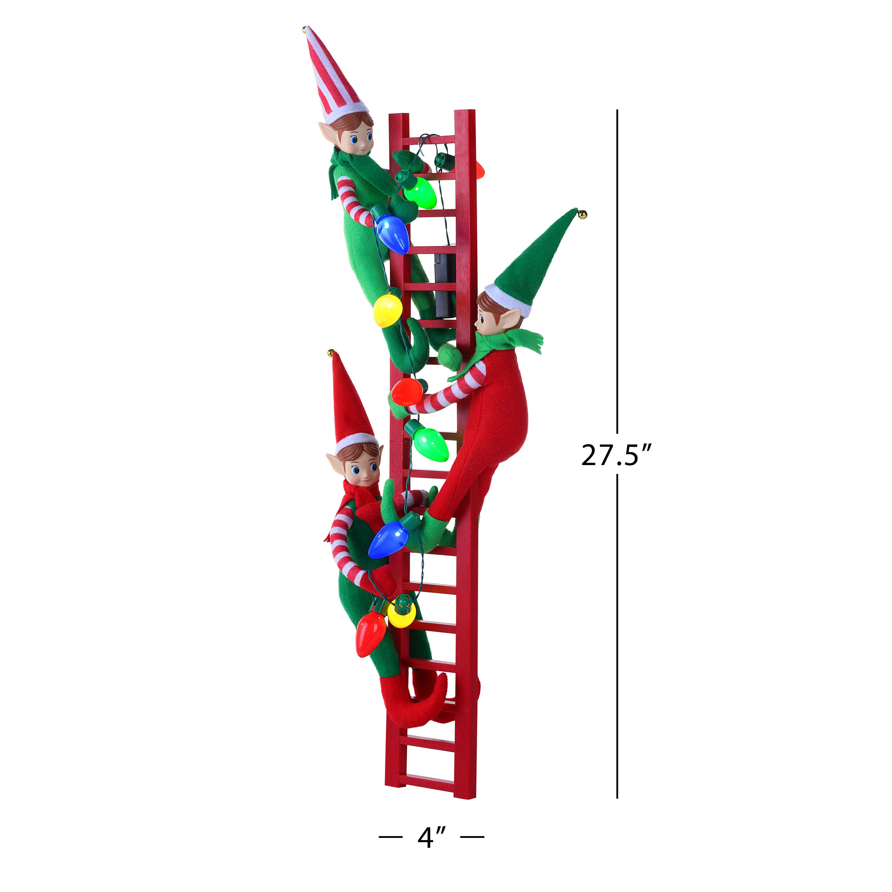 Mr. Christmas 27.5&#x22; LED Elves Tree Trimmer