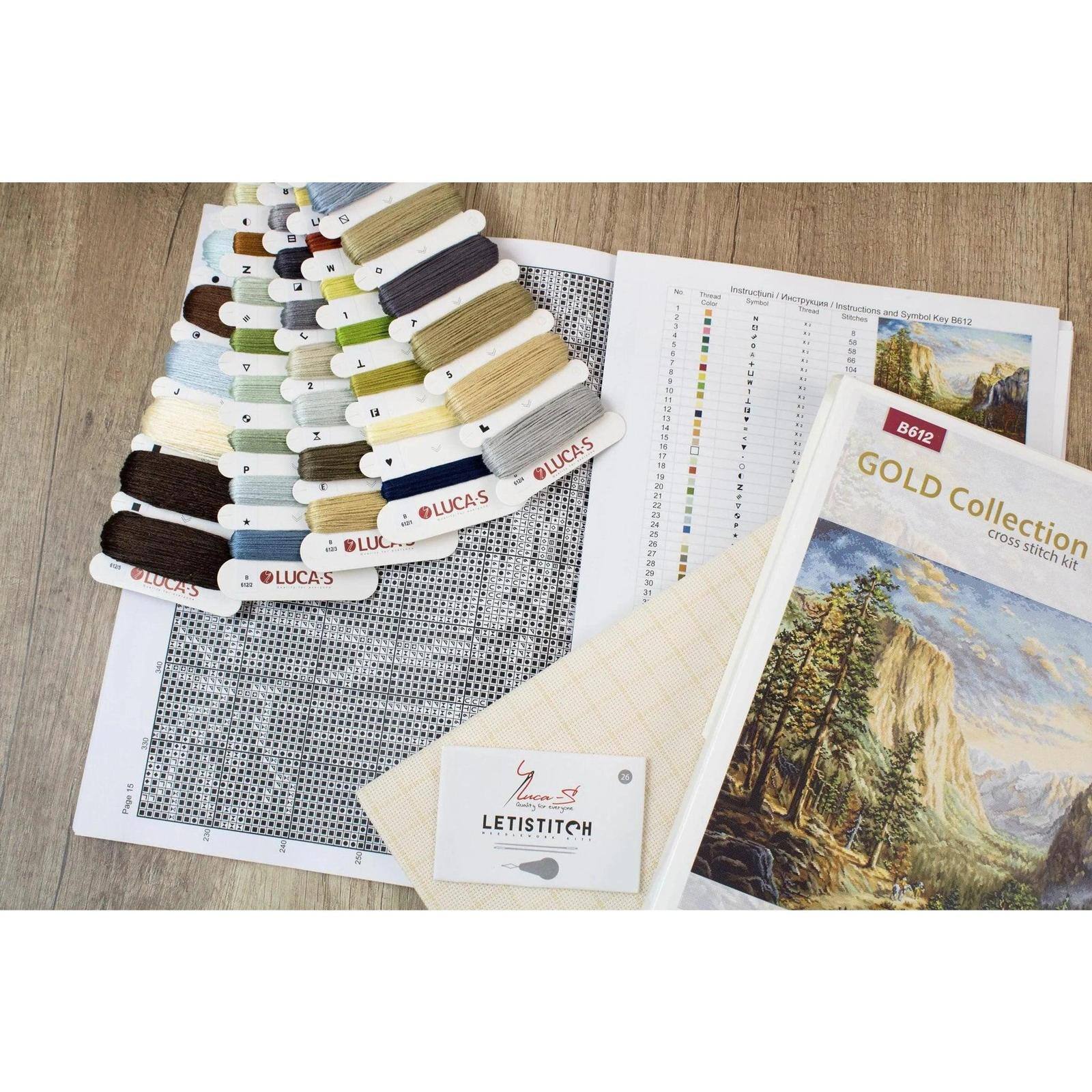 Luca-S Riding the Range Counted Cross-Stitch Kit