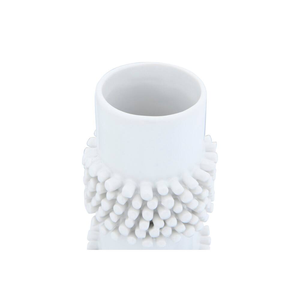 Hello Honey® 8" Handmade Poodle Cut Stoneware Vase