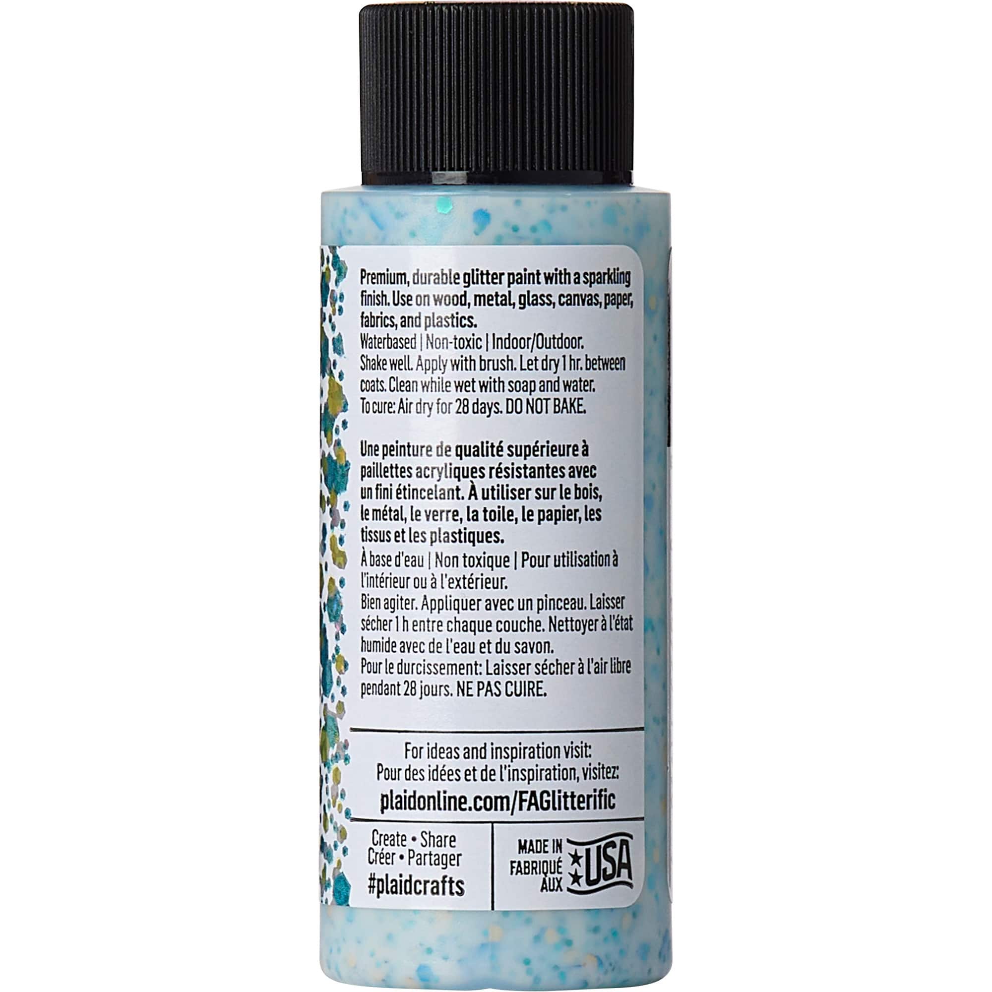 FolkArt® Glitterific Pop™ Acrylic Paint, 2oz.